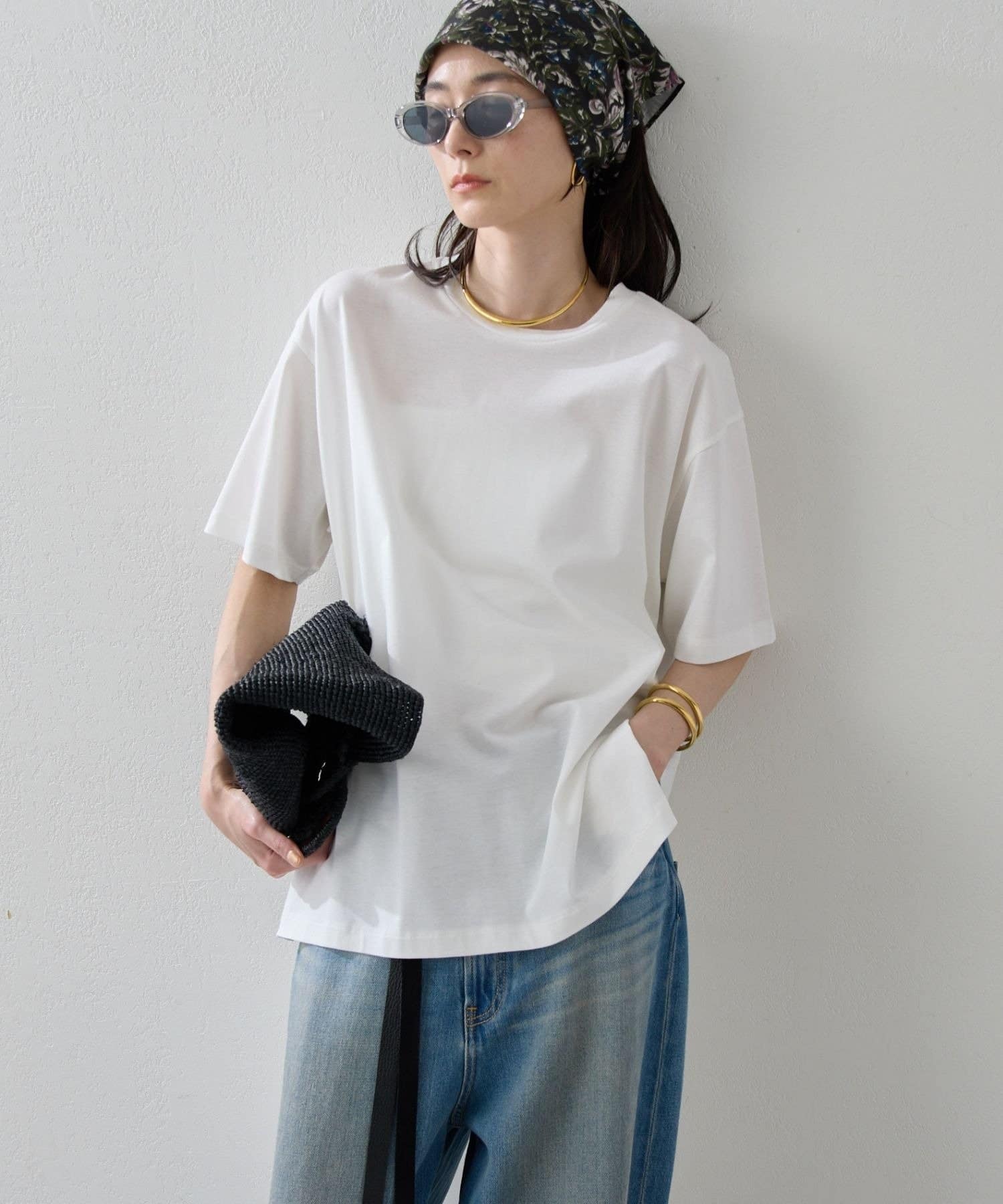 GALLARDAGALANTE(ガリャルダガランテ) 【HERITANOVUM】ロングテールTシャツ