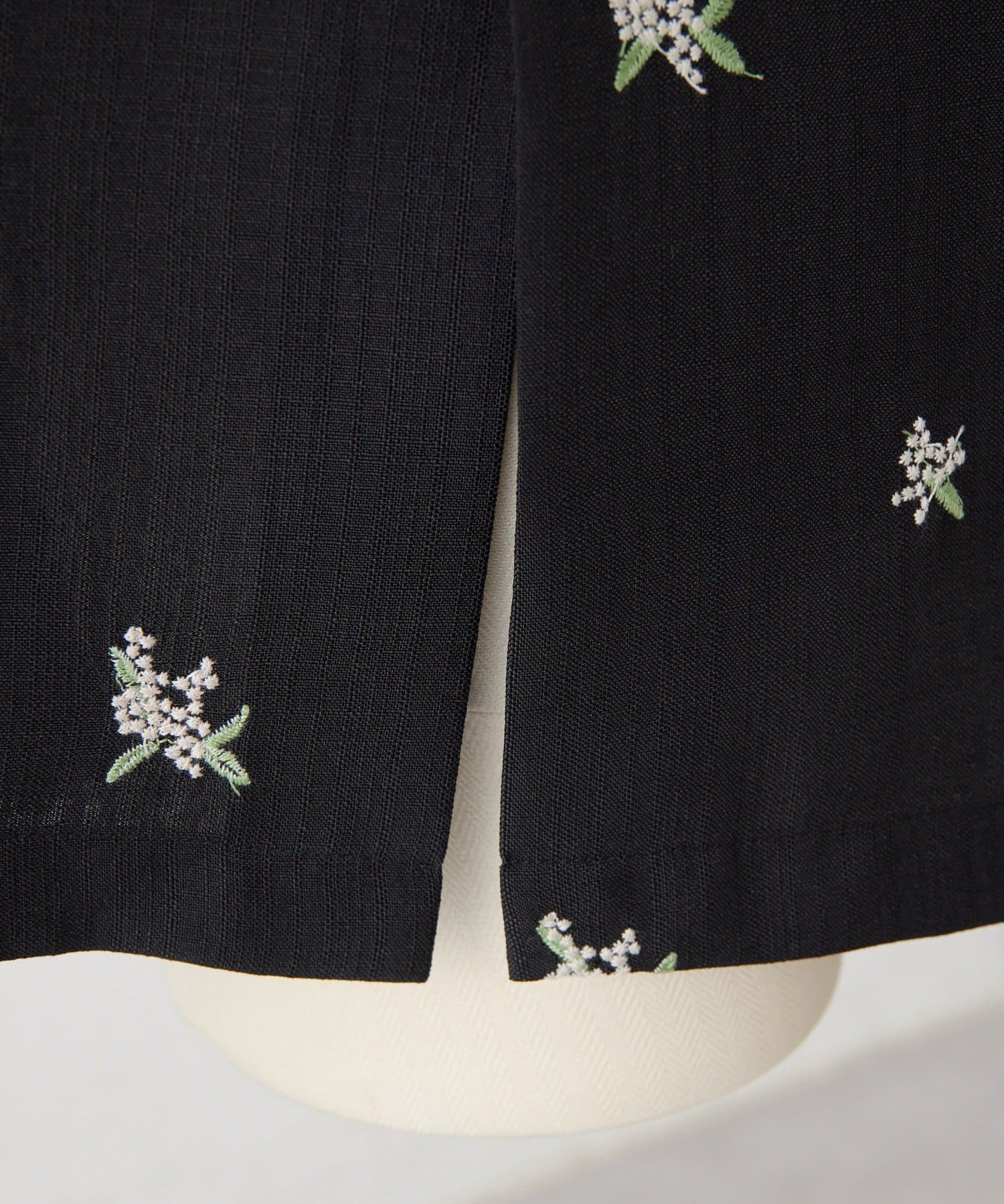 ear PAPILLONNER(イア パピヨネ) 《軽量アウター/二の腕＆ヒップカバー》花柄半袖ジャケット【SUM1 STYLE(スミスタイル)】