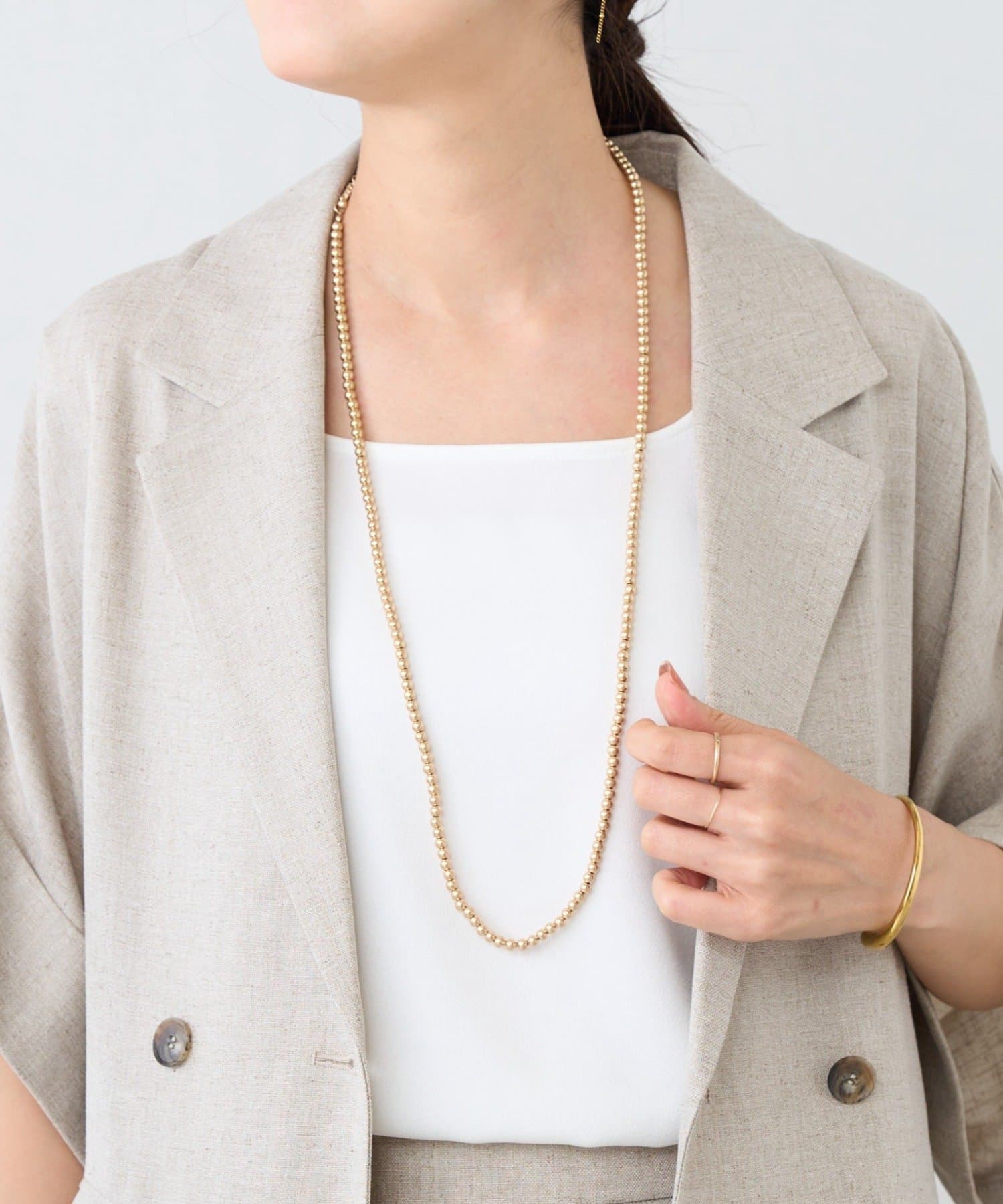 BEARDSLEY(ビアズリー) 《4/24(金)12時予約開始》ボールチェーンネックレス《LIVETART》