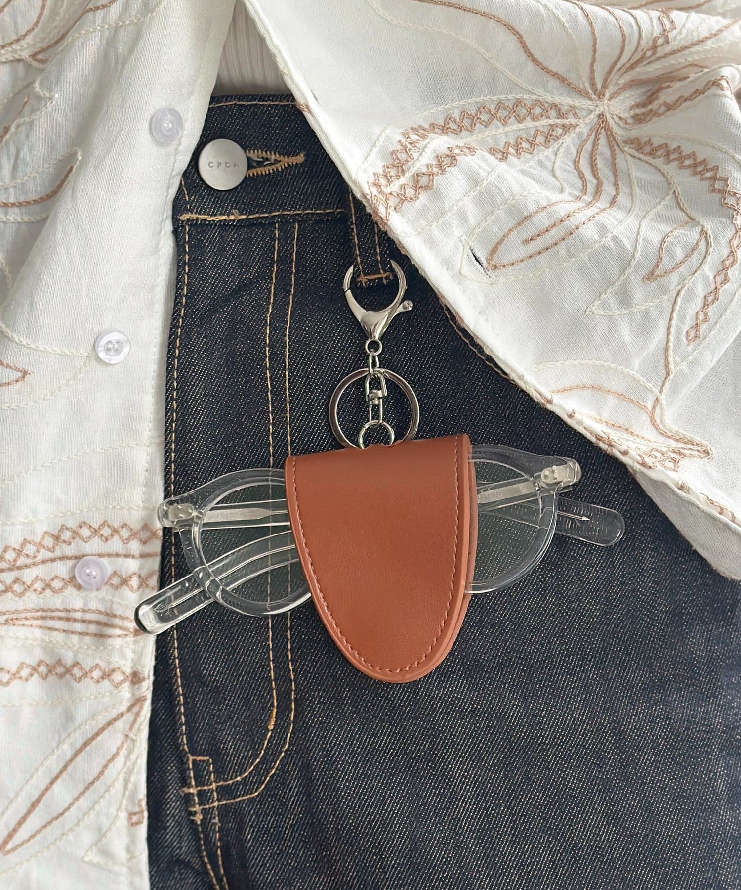 CPCM(シーピーシーエム) PUグラスケースチャーム