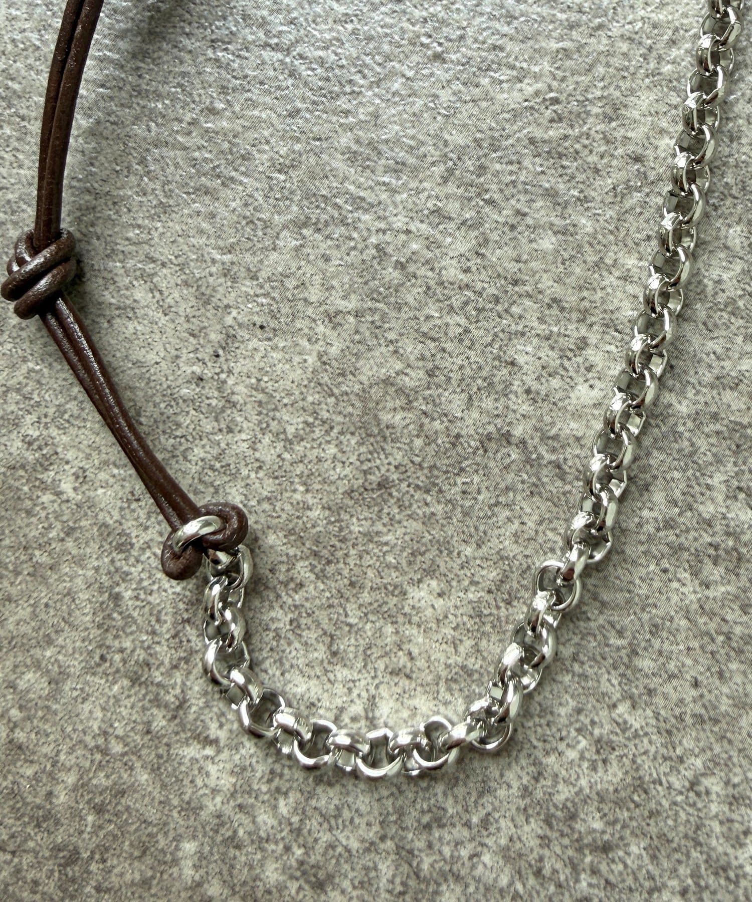 CPCM(シーピーシーエム) レザー切替シルバーブレス