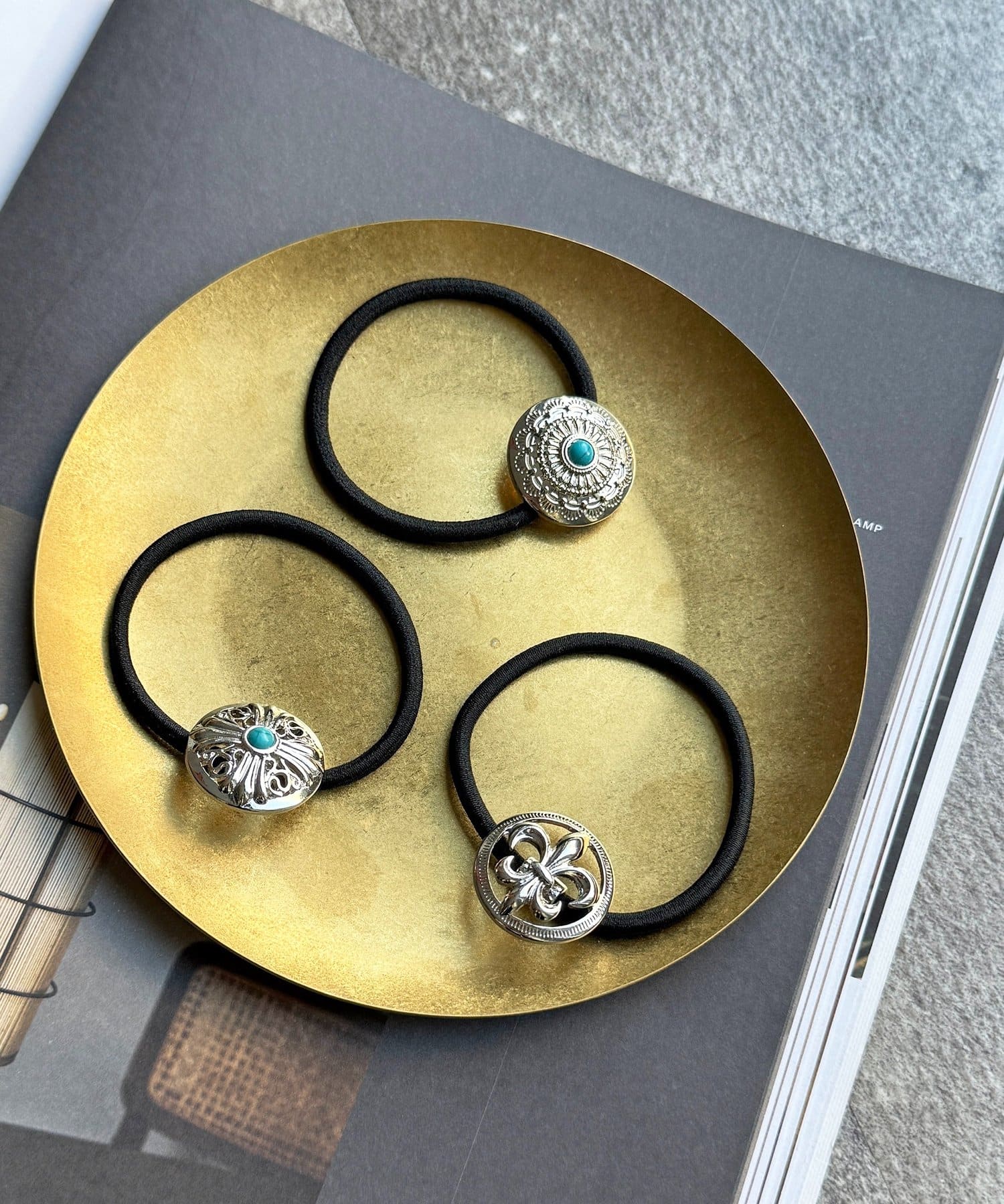 CPCM(シーピーシーエム) コンチョヘアゴム