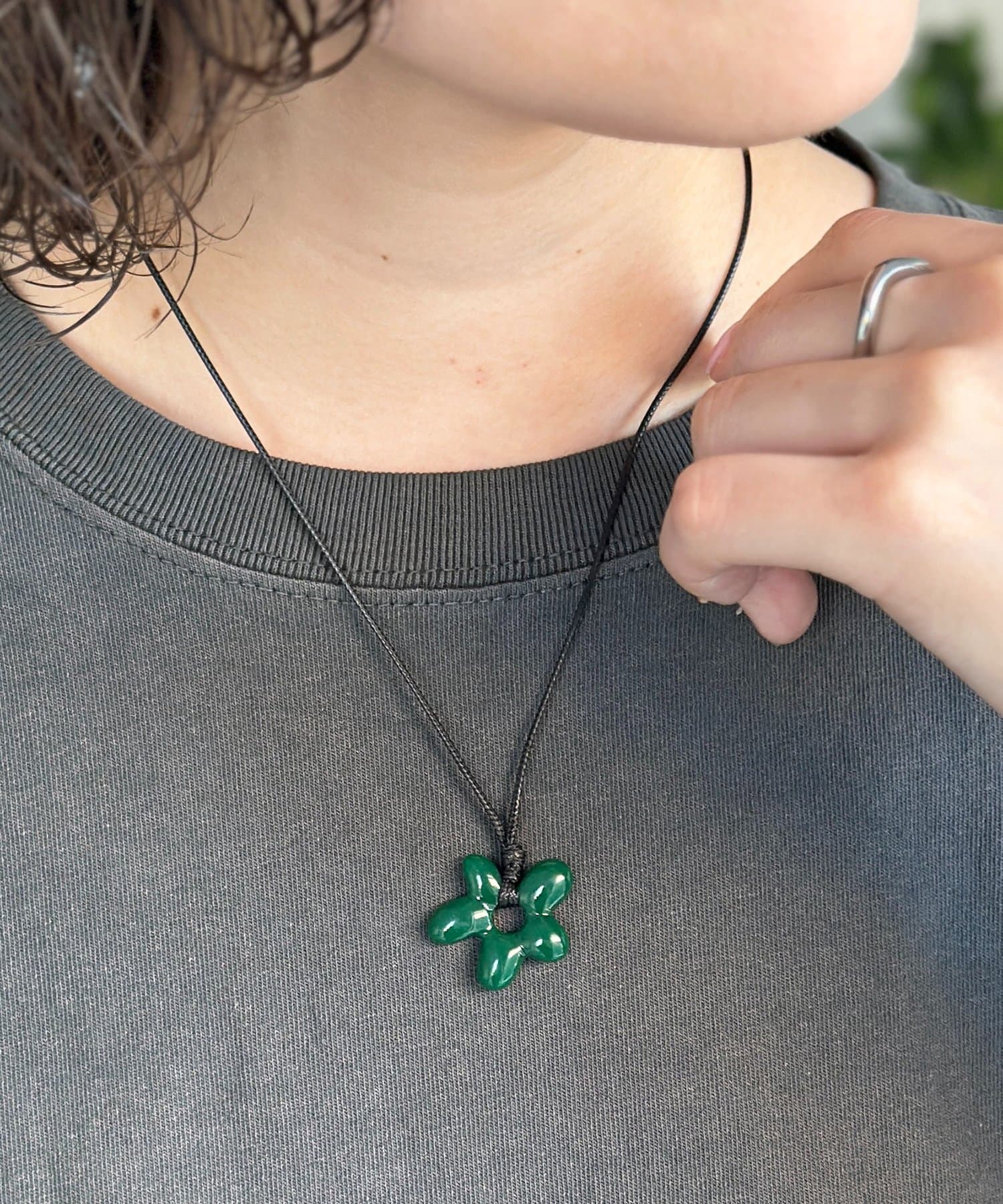 CPCM(シーピーシーエム) お花モチーフネックレス