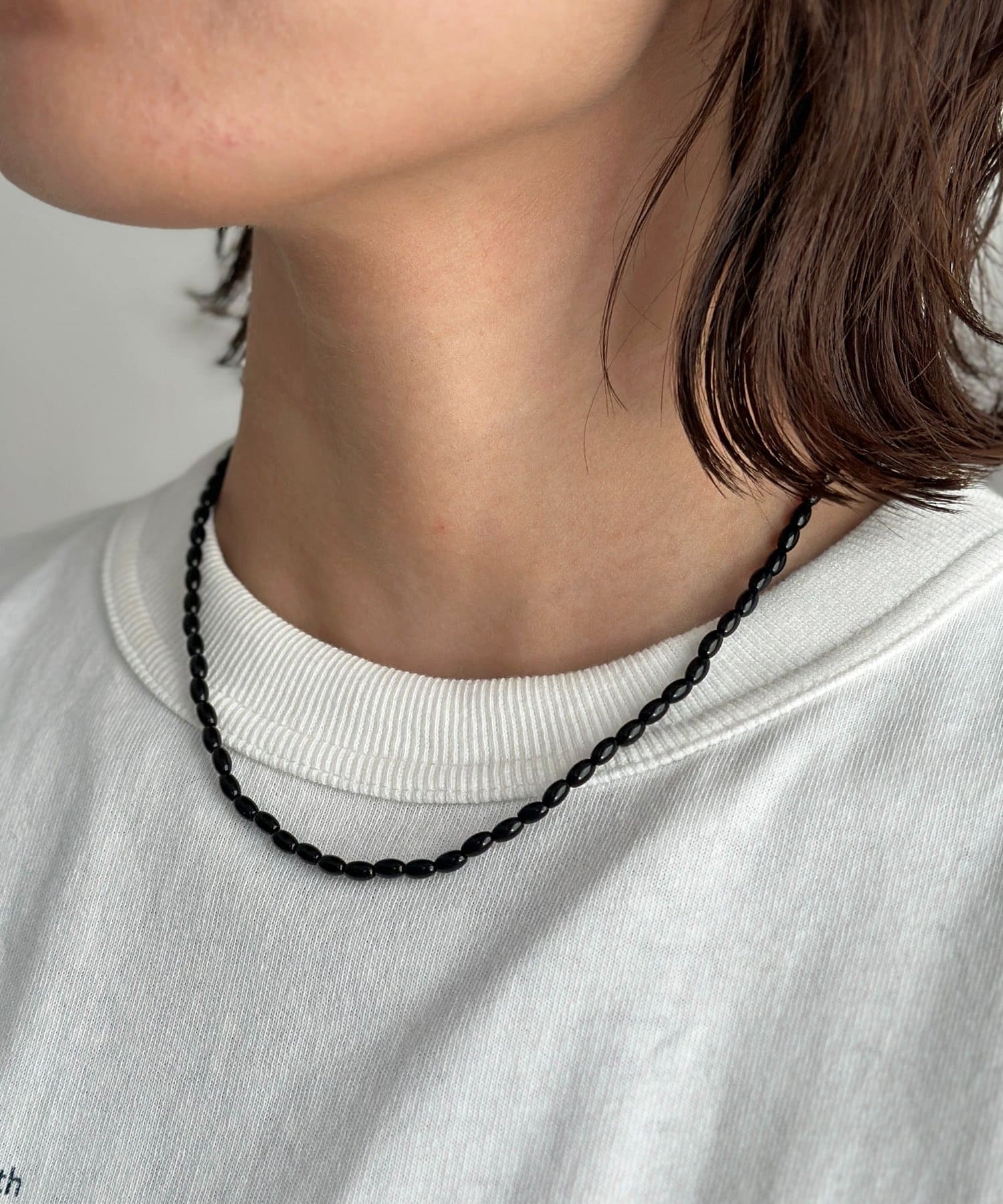 CPCM(シーピーシーエム) グラスビーズネックレス