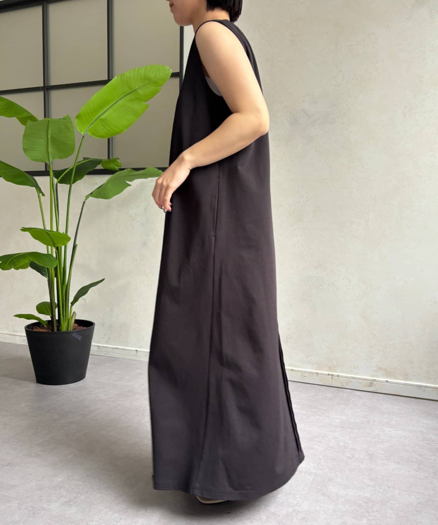 Jena　espace merveilleux(ジェナ　エスパスメルヴェイユ) バックピンタックワンピース