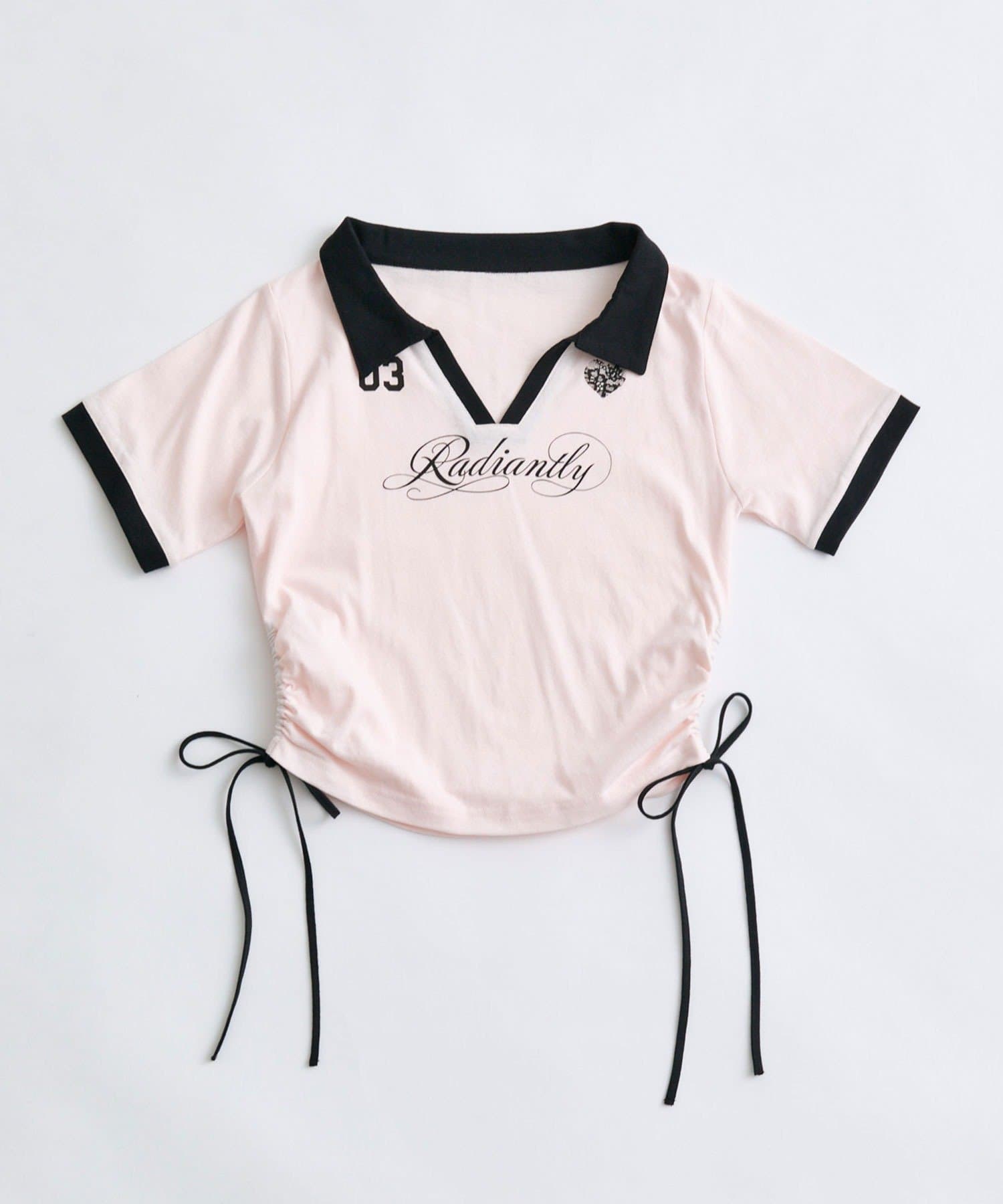 OLIVE des OLIVE(オリーブ デ オリーブ) レーストリムゲームシャツ