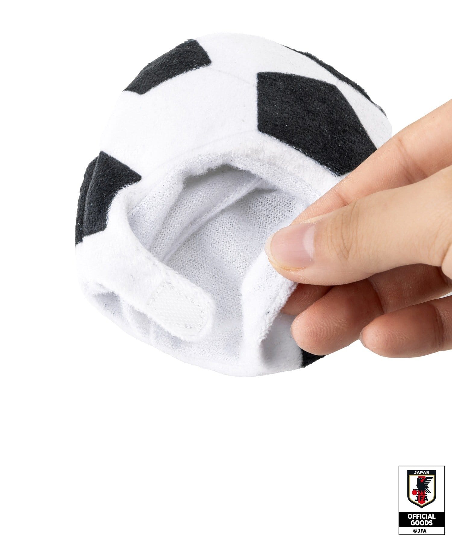 3COINS(スリーコインズ) ぬい服：Sサッカー日本代表ver.