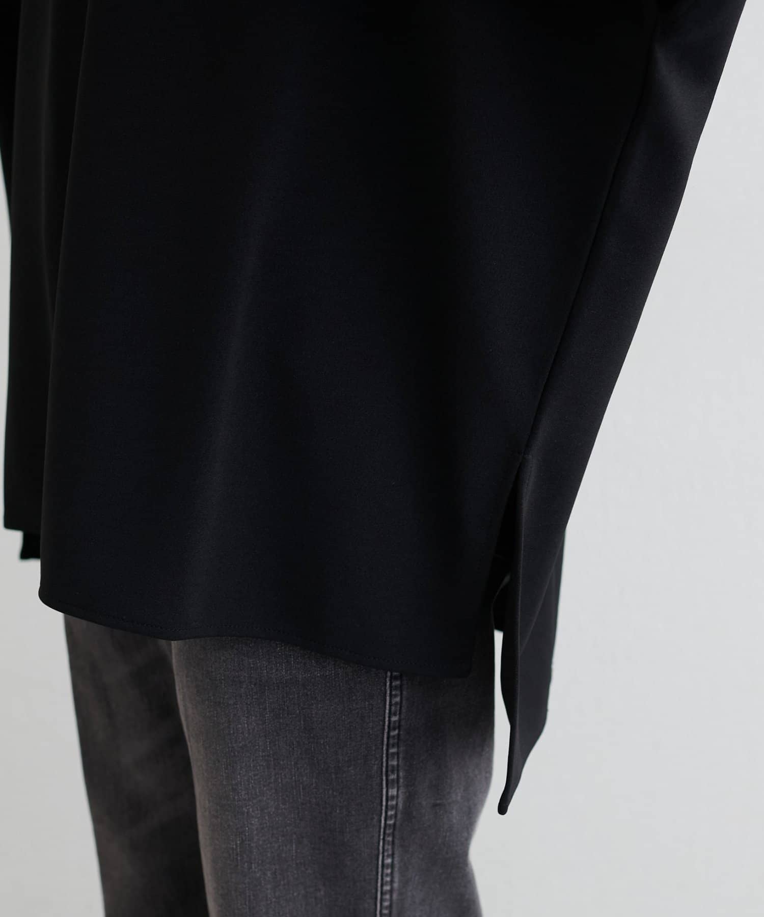 LARUTA(ラルータ) カットジョーゼットショルダープルオーバー