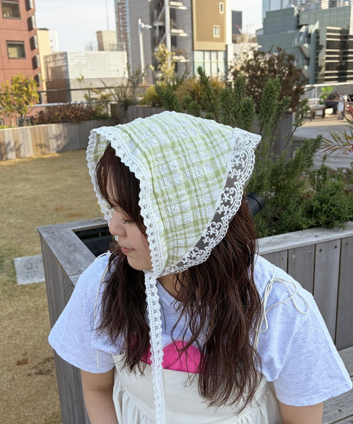 Lattice(ラティス) チェックバブーシュカ