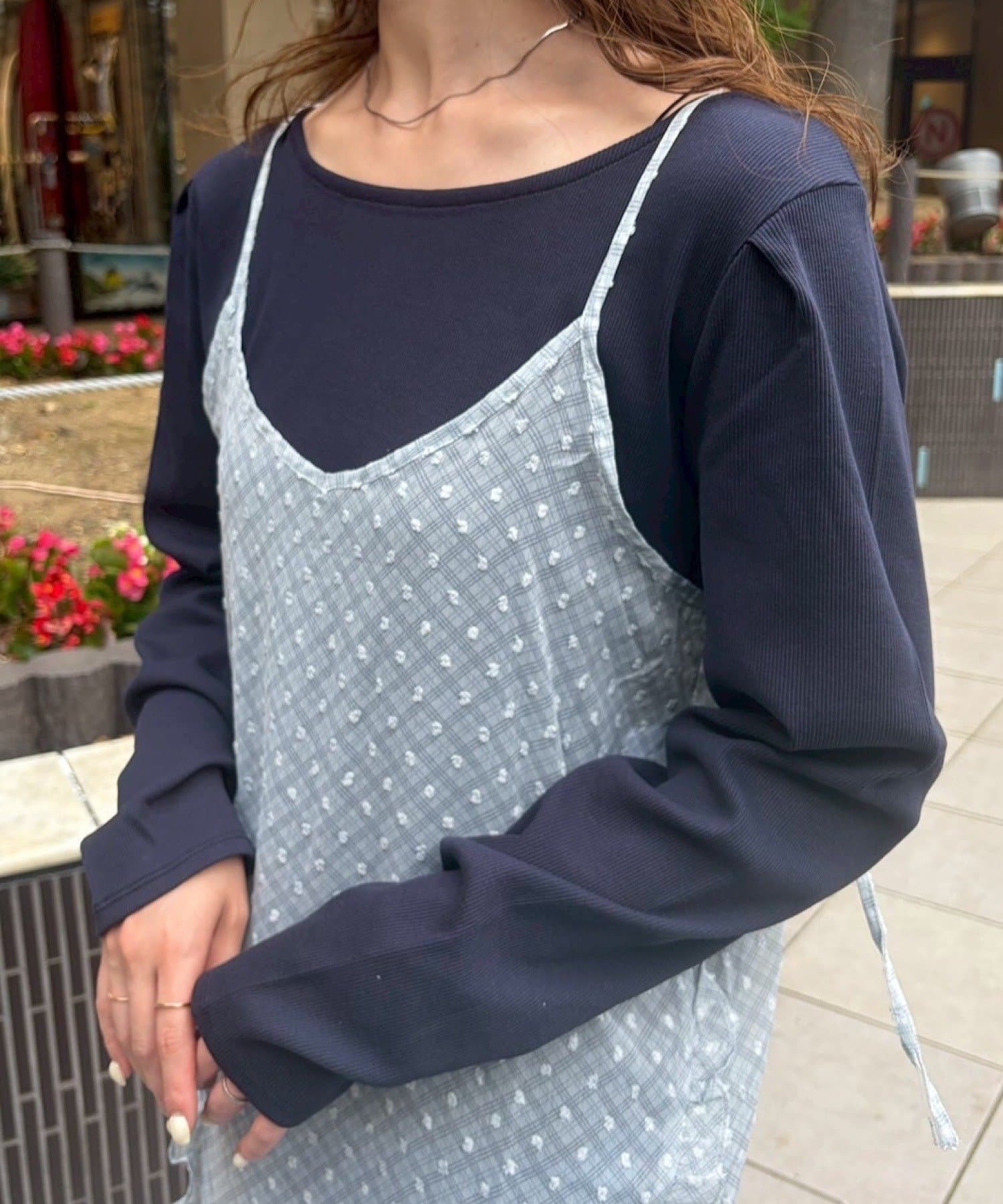 Kastane(カスタネ) B バックロゴベーシックロンTEE