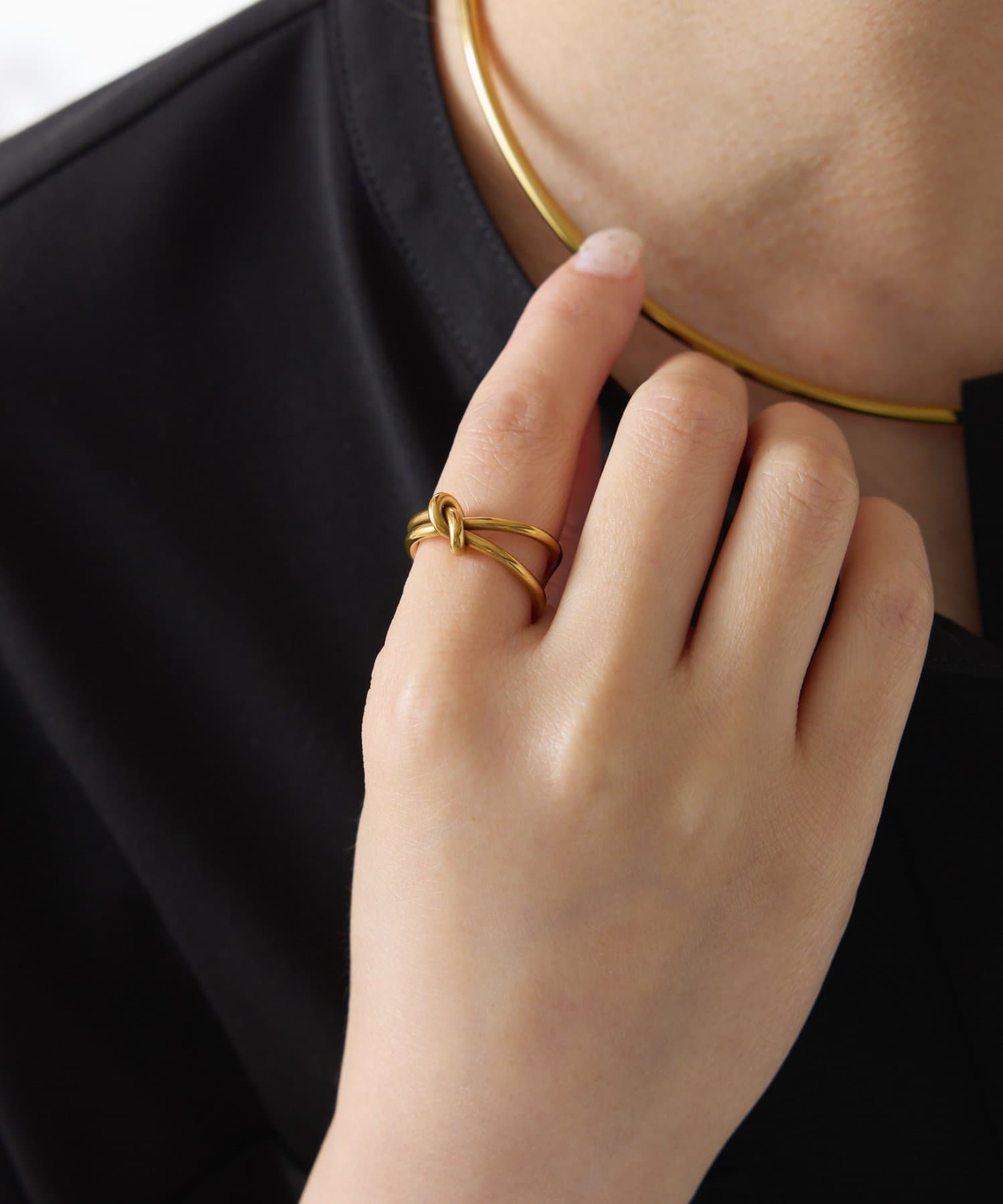 COLLAGE GALLARDAGALANTE(コラージュ ガリャルダガランテ) 【PAPILLONNER/パピヨネ】ステンレスノットリング