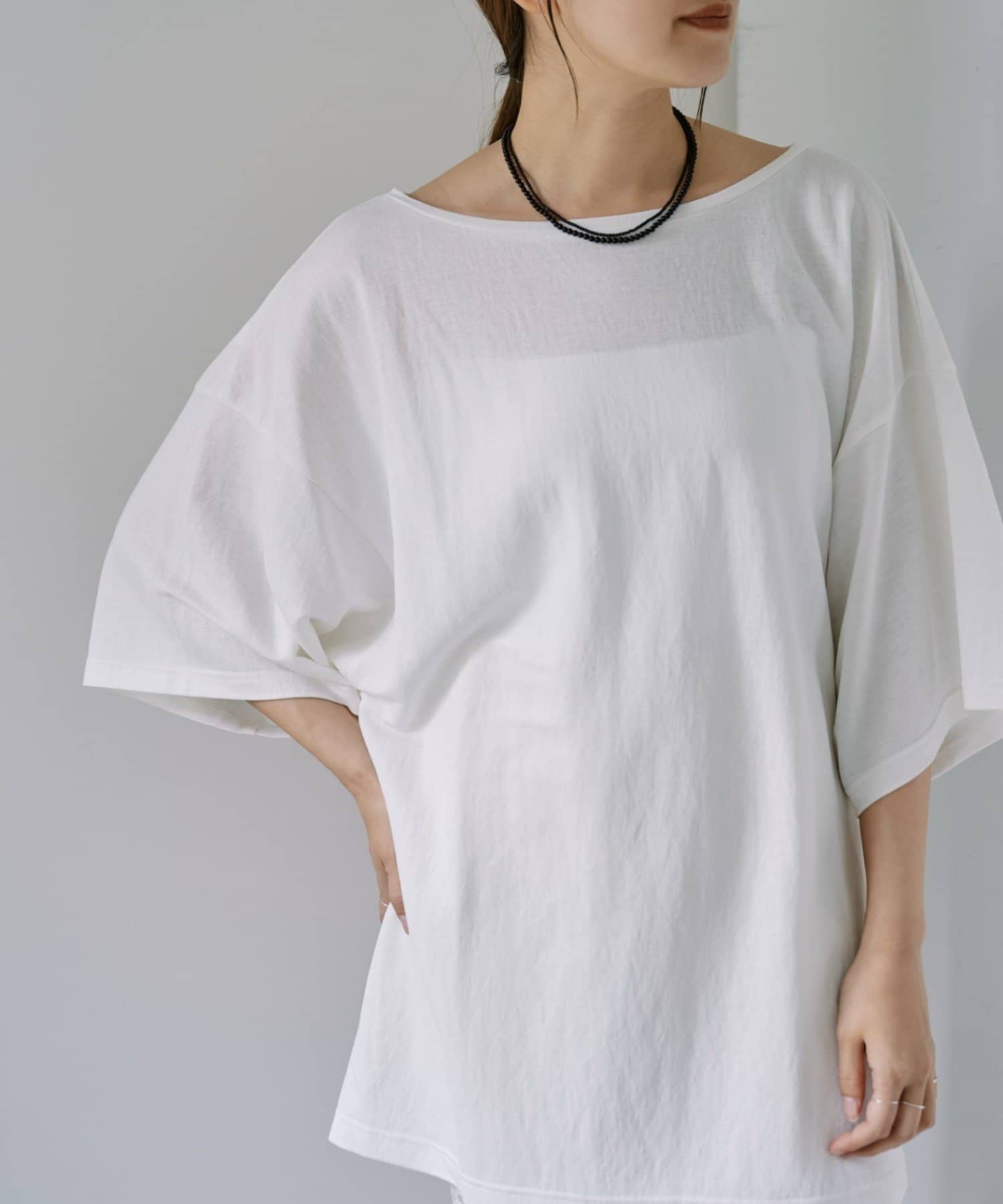 SHENERY(シーナリー) 2WAYヘンリーBIGTee