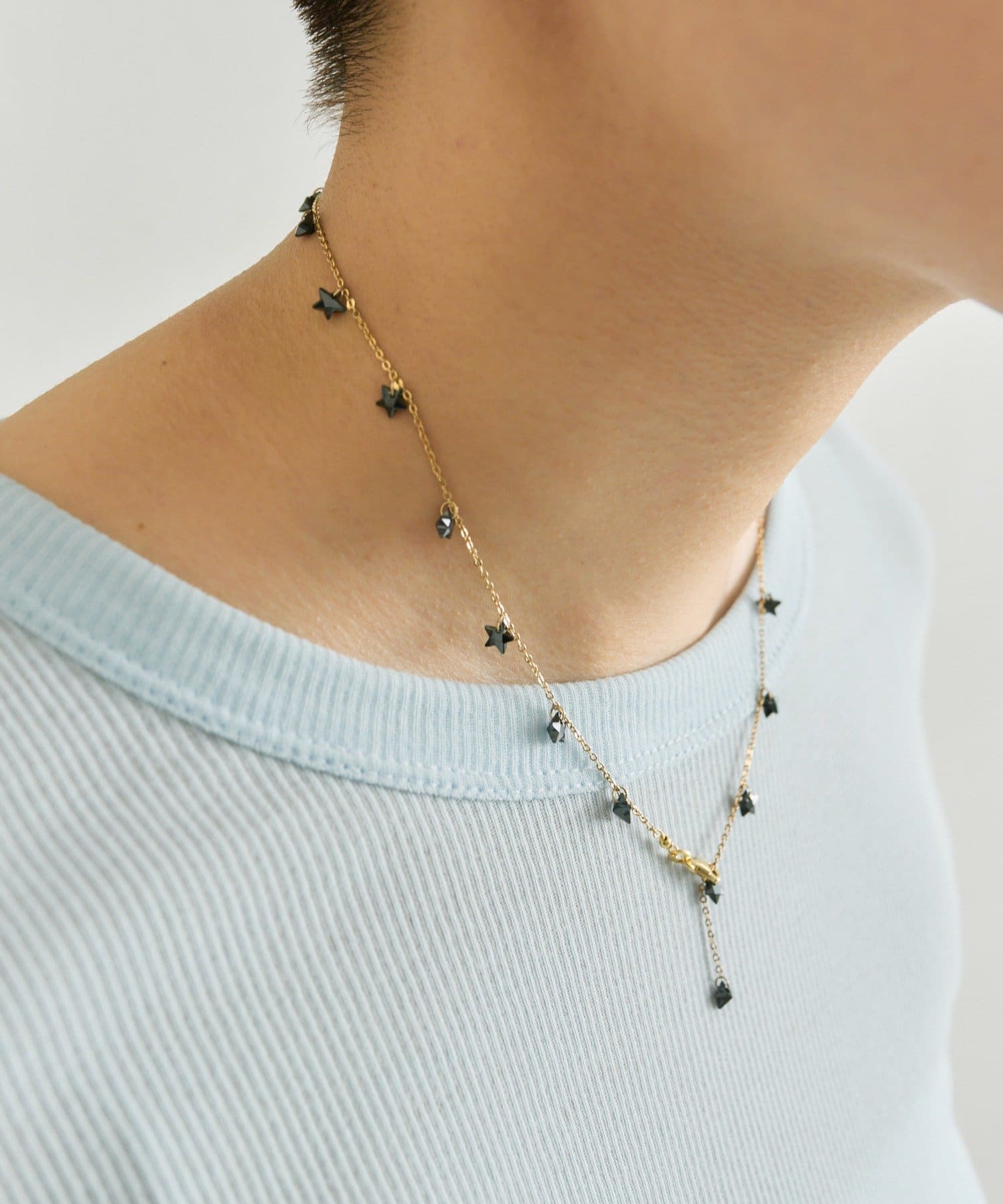 ear PAPILLONNER(イア パピヨネ) 【ELI ON EAR(エリオンイヤー)】スターネックレス