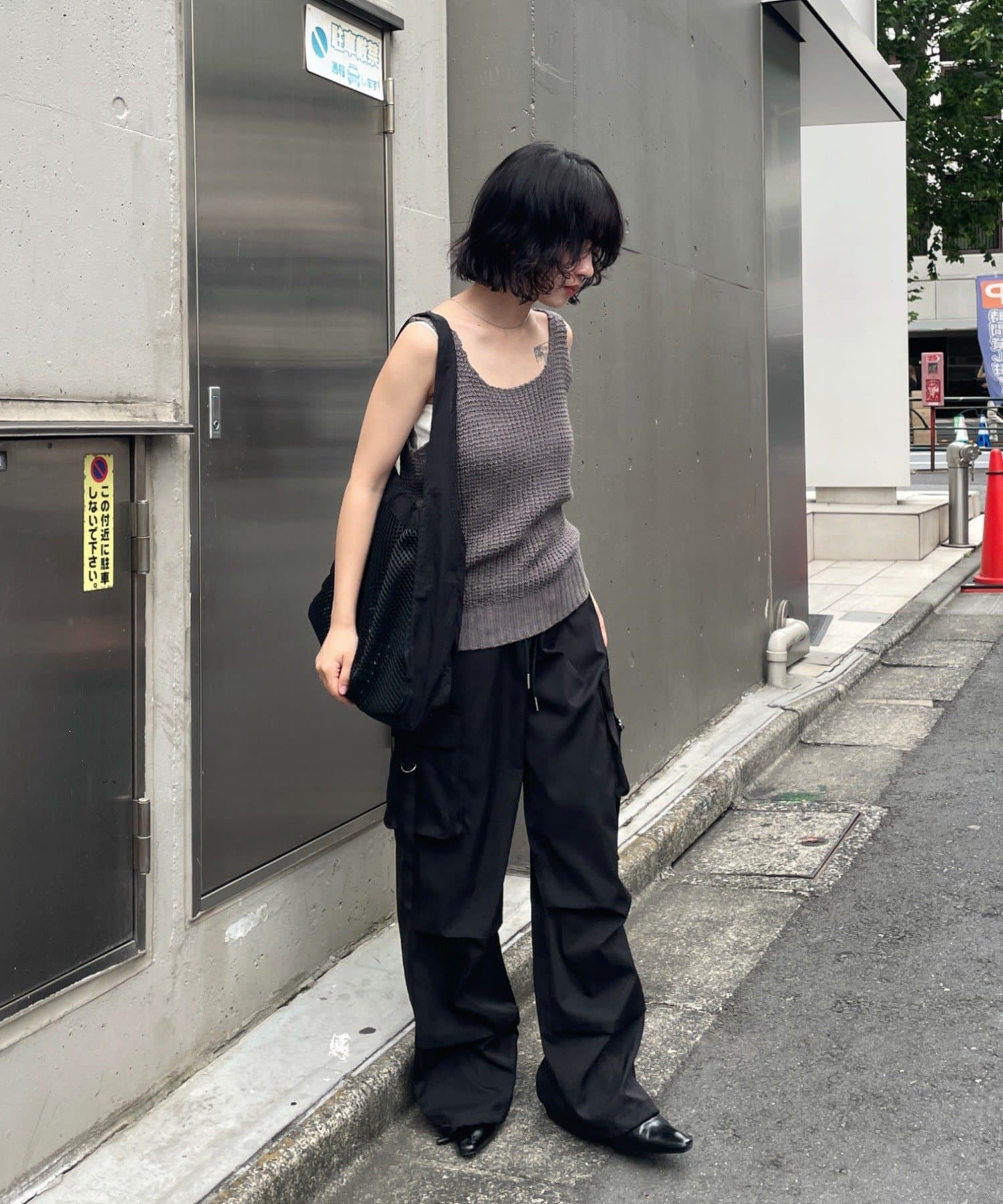 -goocy-(グーシー) メッシュトートバッグ