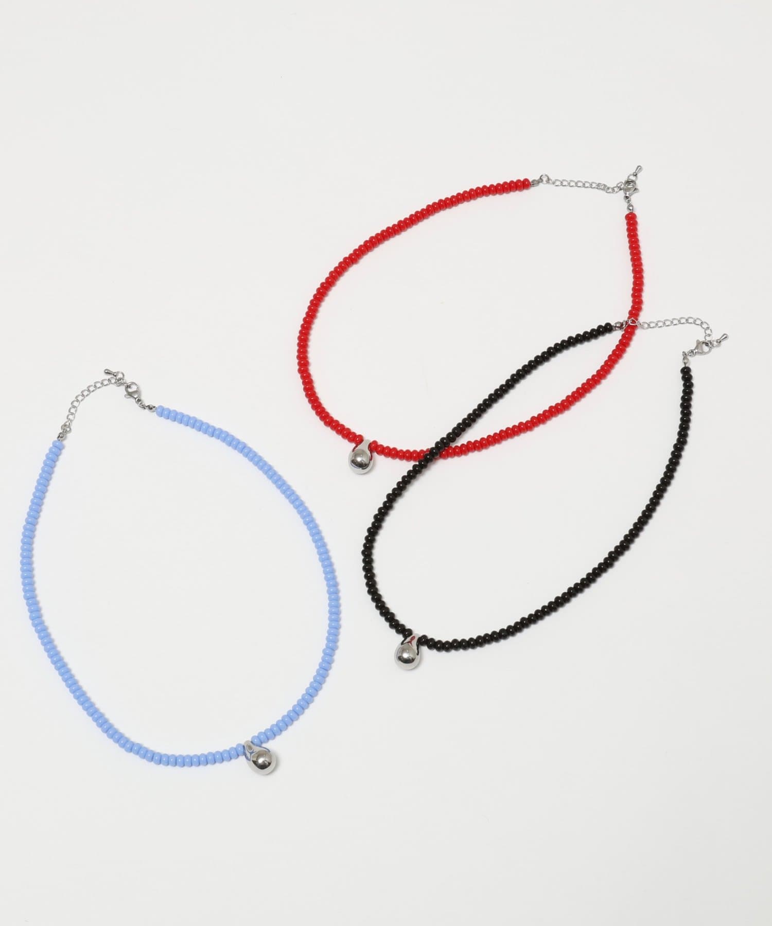 NOLLEY'S(ノーリーズ) 【MAQWEL/マクウェル】ドロップトップビーズネックレス