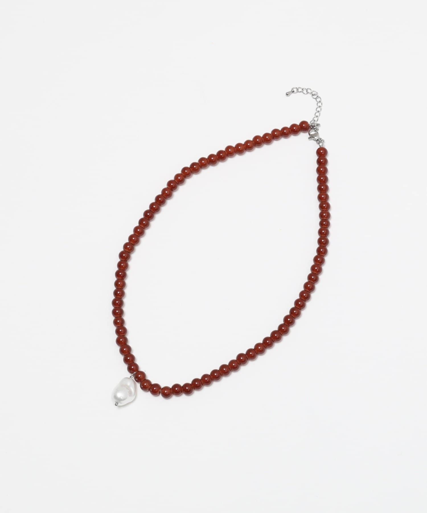 NOLLEY'S(ノーリーズ) 【MAQWEL/マクウェル】パールトップビーズネックレス