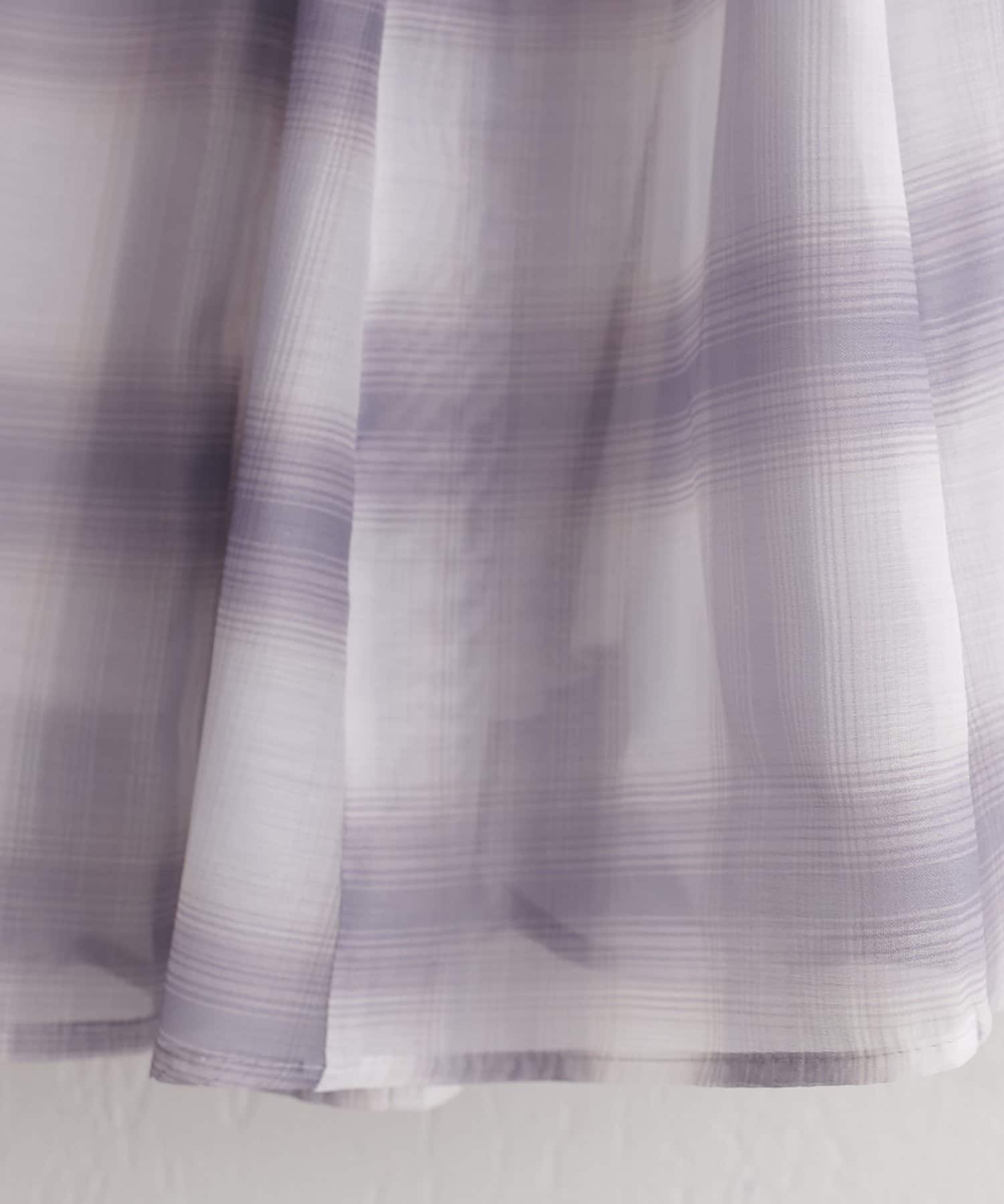 natural couture(ナチュラルクチュール) シアープリントスカート