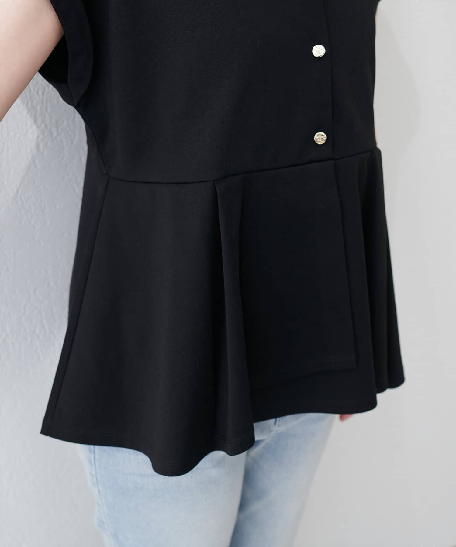 natural couture(ナチュラルクチュール) イレヘムカットソートップス