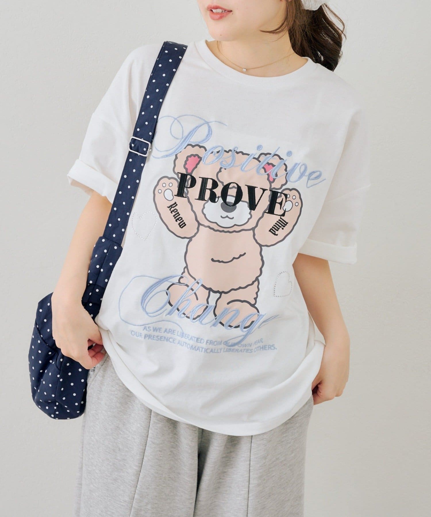 くまぞえ　オーダー品　他の方は購入お控え下さい continuer】クマさんのアソートBIGTシャツ | NICE CLAUP / OLIVE des