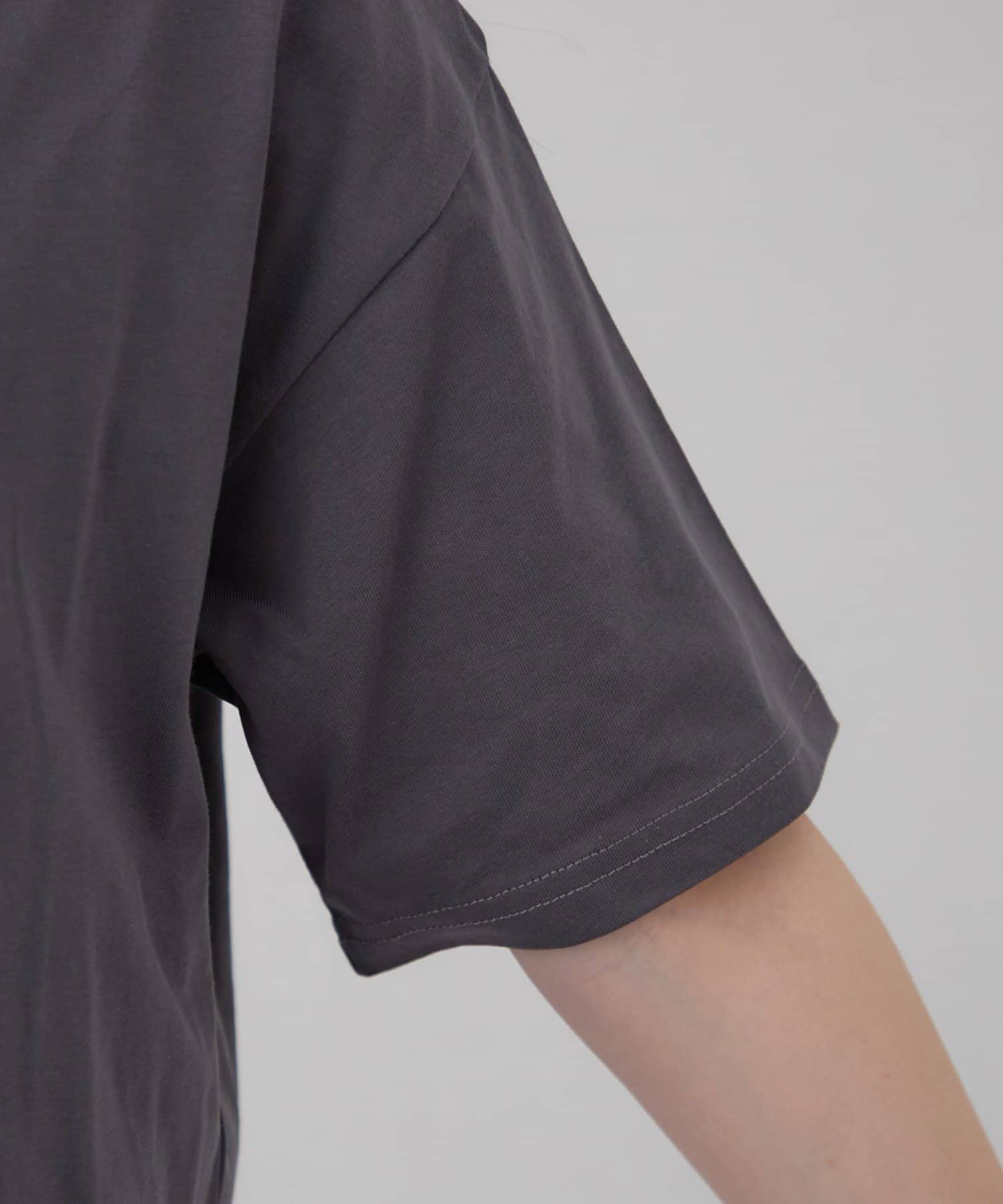 Remind me and forever(リマインドミーアンドフォーエバー) 【staff made】接触冷感！アソート転写シルケットTシャツ