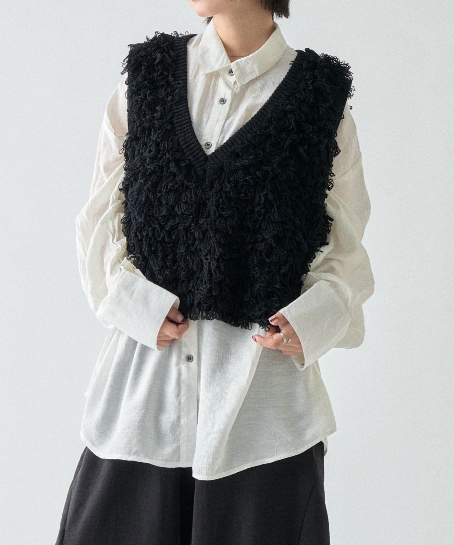 -goocy-(グーシー) ループフリンジベスト
