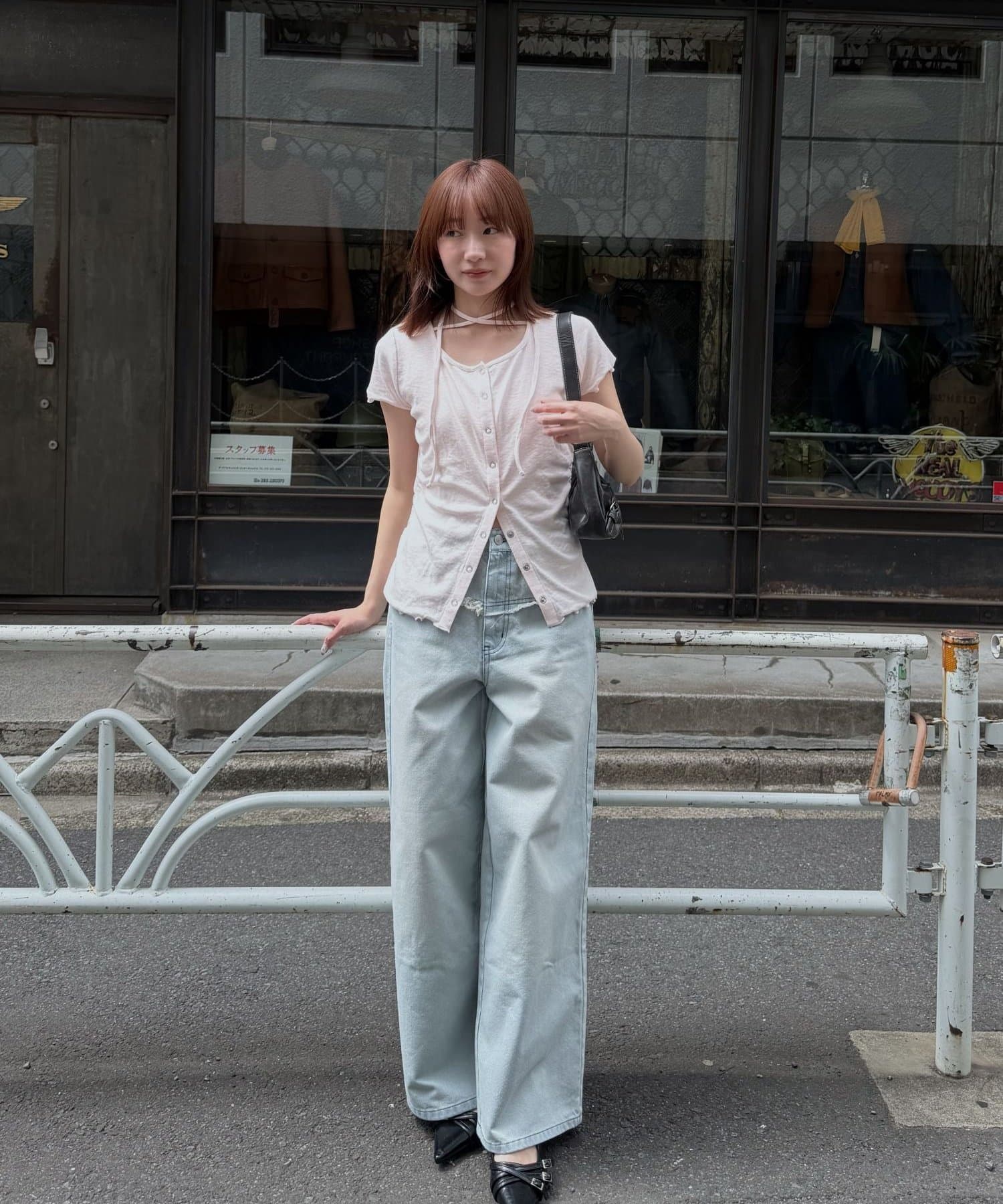 mline(エムライン) [mline]フリンジポケットデニム