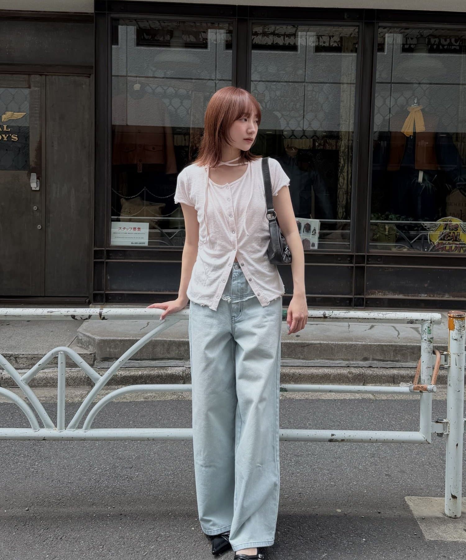 mline(エムライン) [mline]フリンジポケットデニム