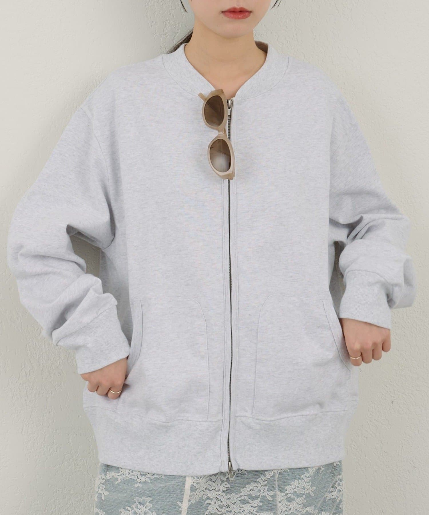 OUTLET(アウトレット) 【Kastane】フルジップスウェットシャツ