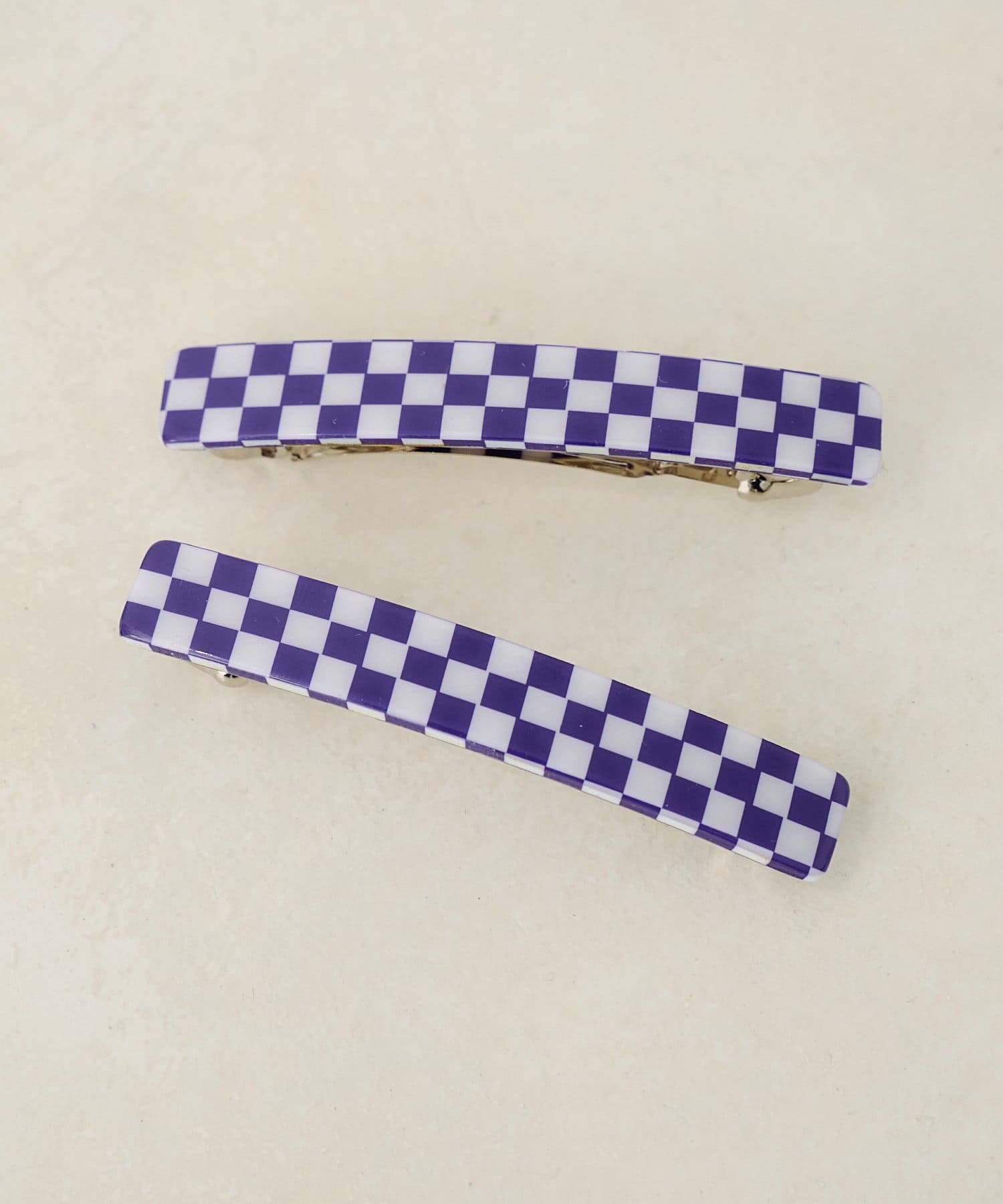 OUTLET(アウトレット) 【Kastane】【fiw.】ブロックチェックバレッタ