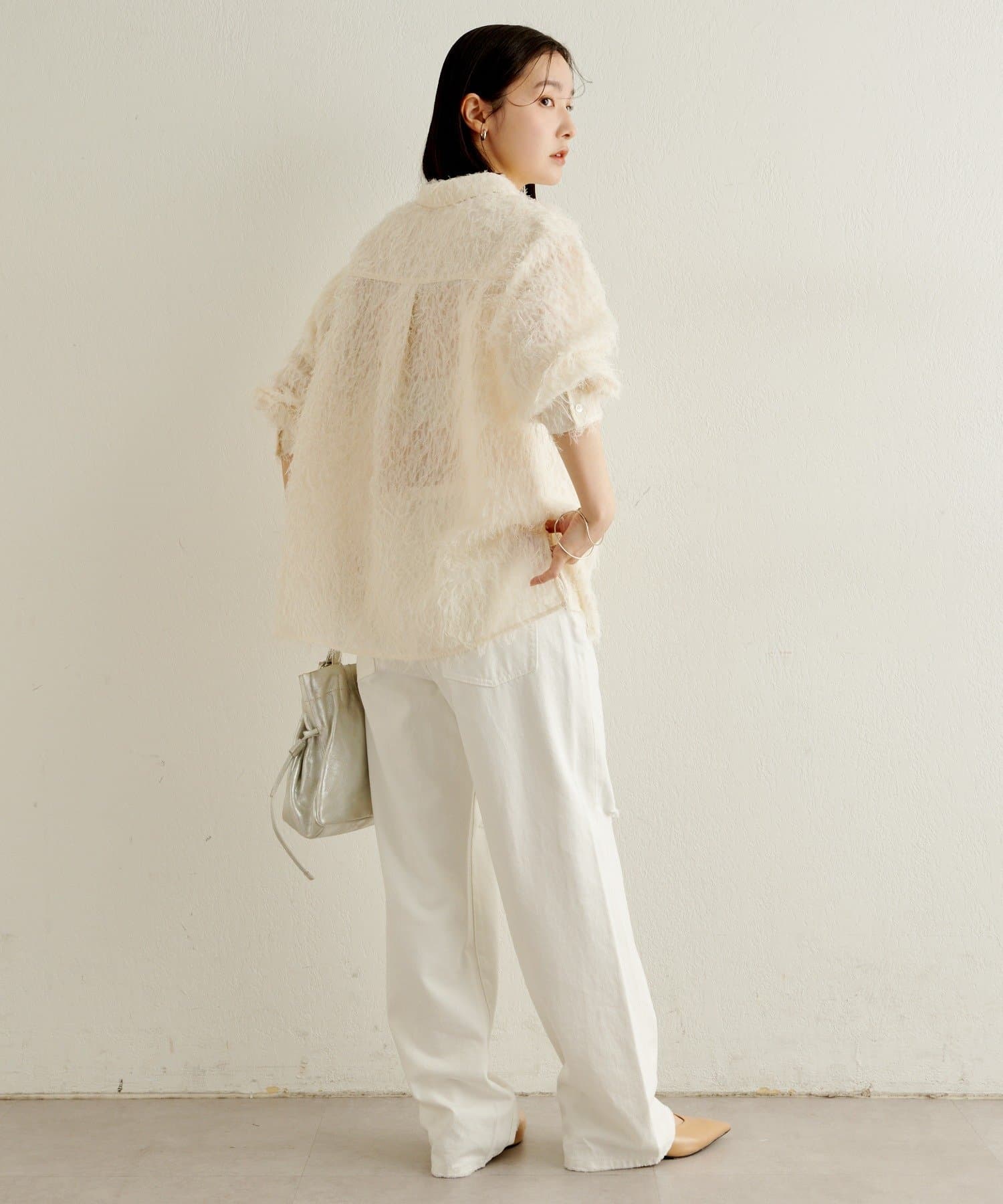 OUTLET(アウトレット) 【Omekashi】フリンジシャツ