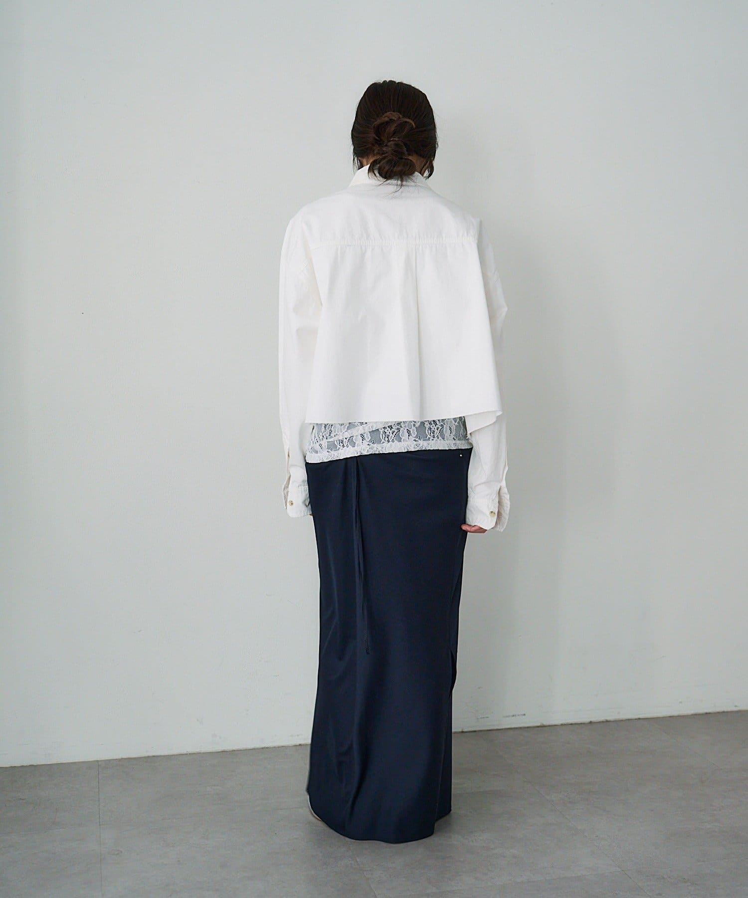 OUTLET(アウトレット) 【SHENERY】デニムオーバーショートシャツ