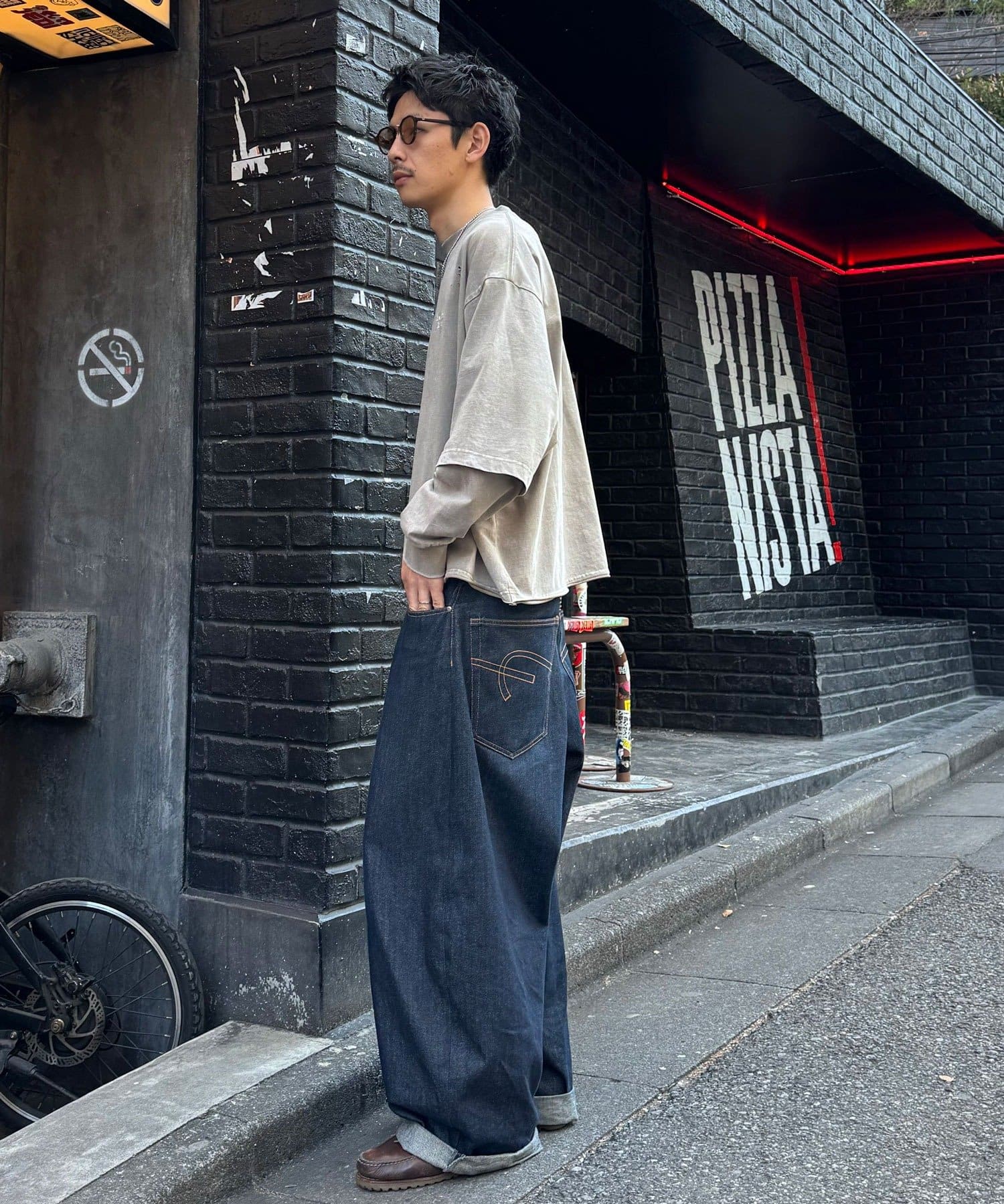 OUTLET(アウトレット) 【Ciaopanic】ピグメントレイヤードロンTEE