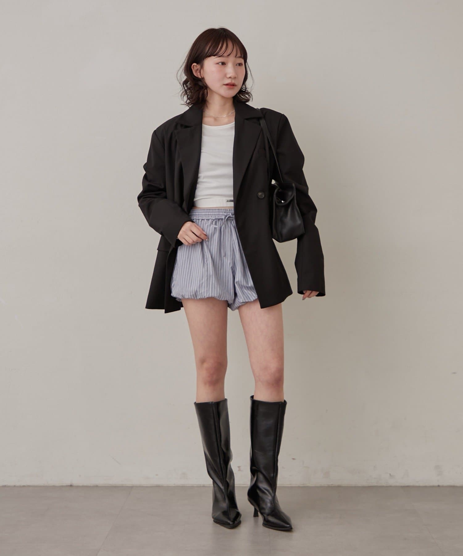 OUTLET(アウトレット) 【mline】シャツ バルーンパンツ