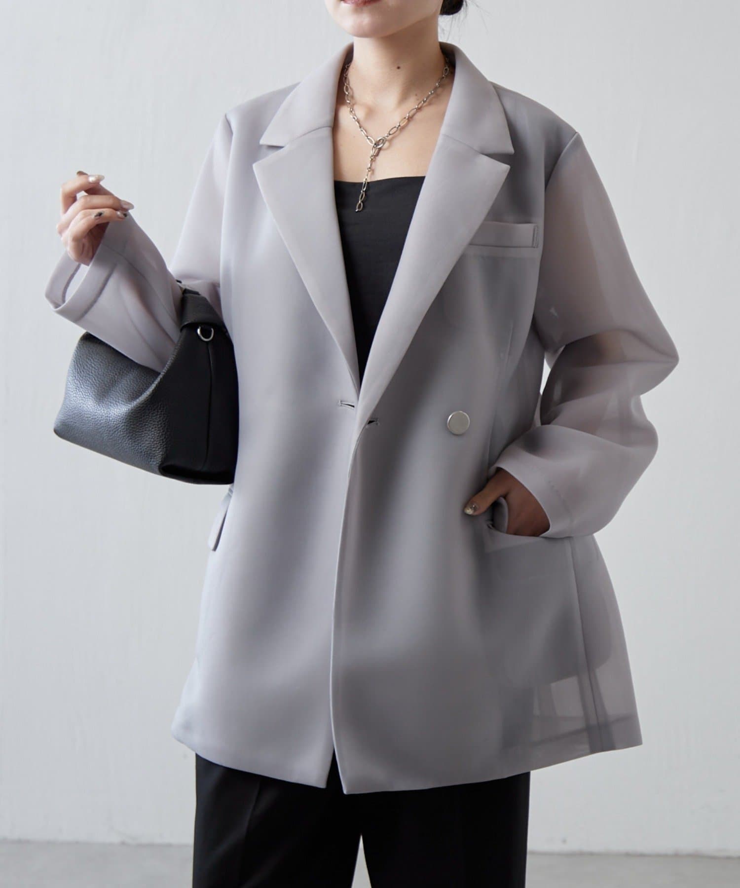 OUTLET(アウトレット) 【Lui's】シアーダンボールBIGジャケット