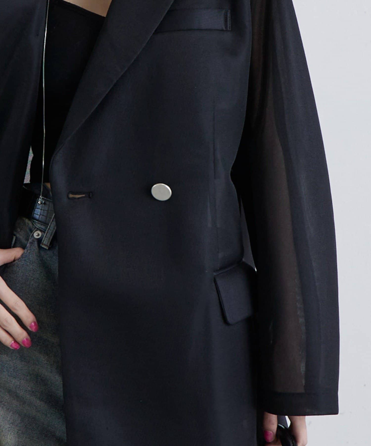 OUTLET(アウトレット) 【Lui's】シアーダンボールBIGジャケット