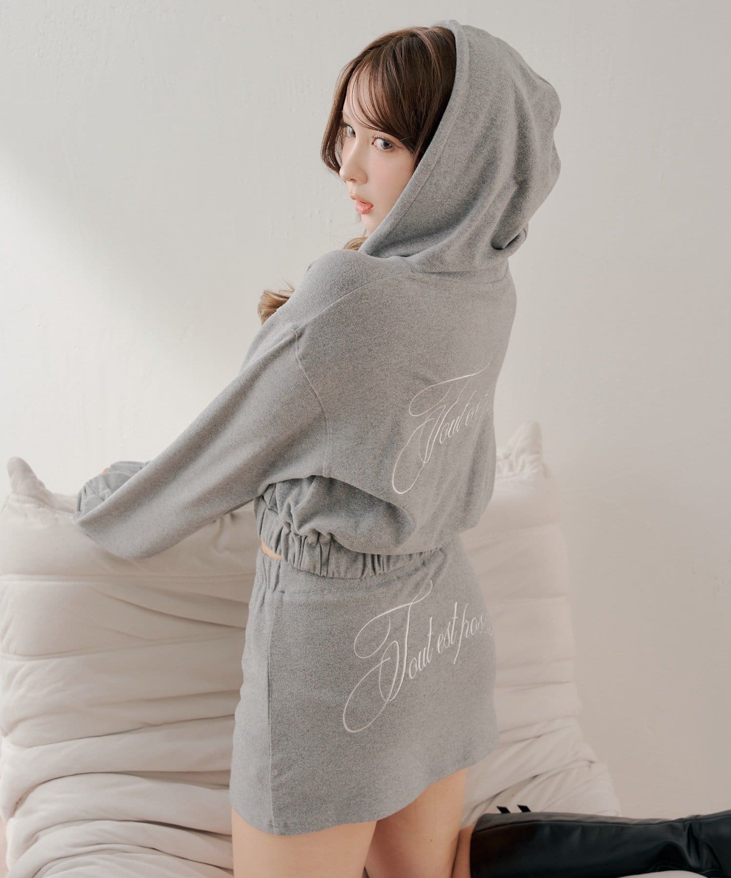 OUTLET(アウトレット) 【Chico】バックロゴパーカー