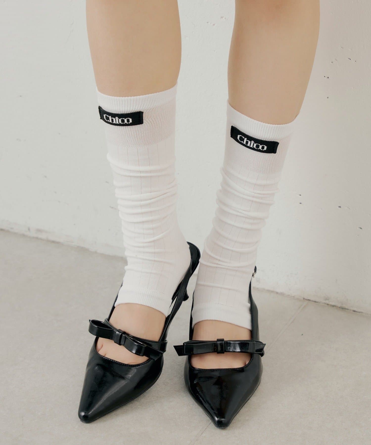 OUTLET(アウトレット) 【Chico】ネーム付きトレンカ