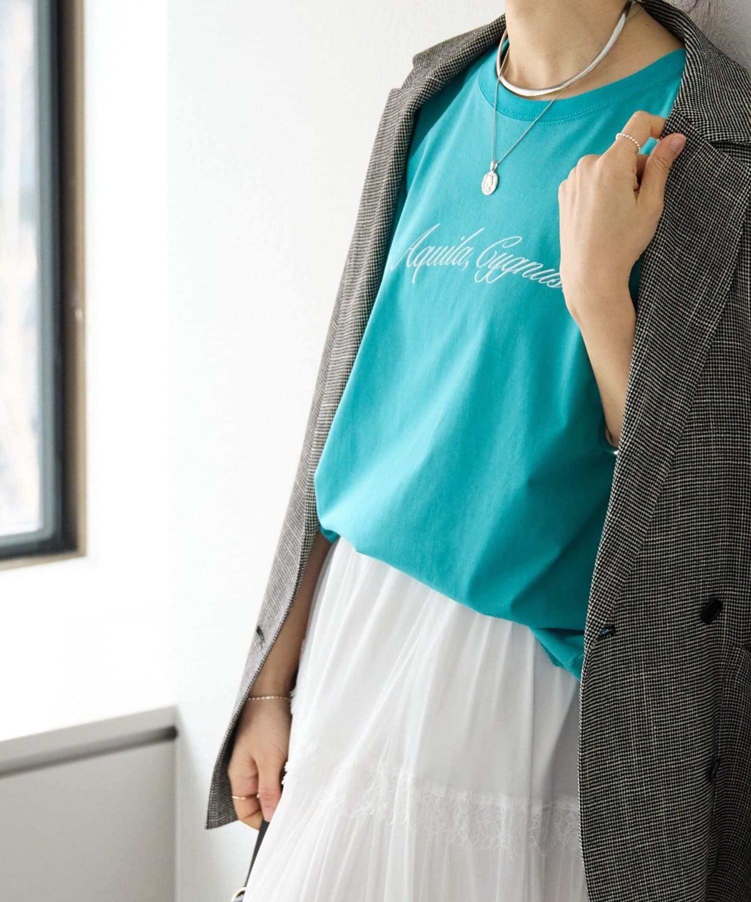 OUTLET(アウトレット) 【RIVE DROITE】Italic Logo Tee