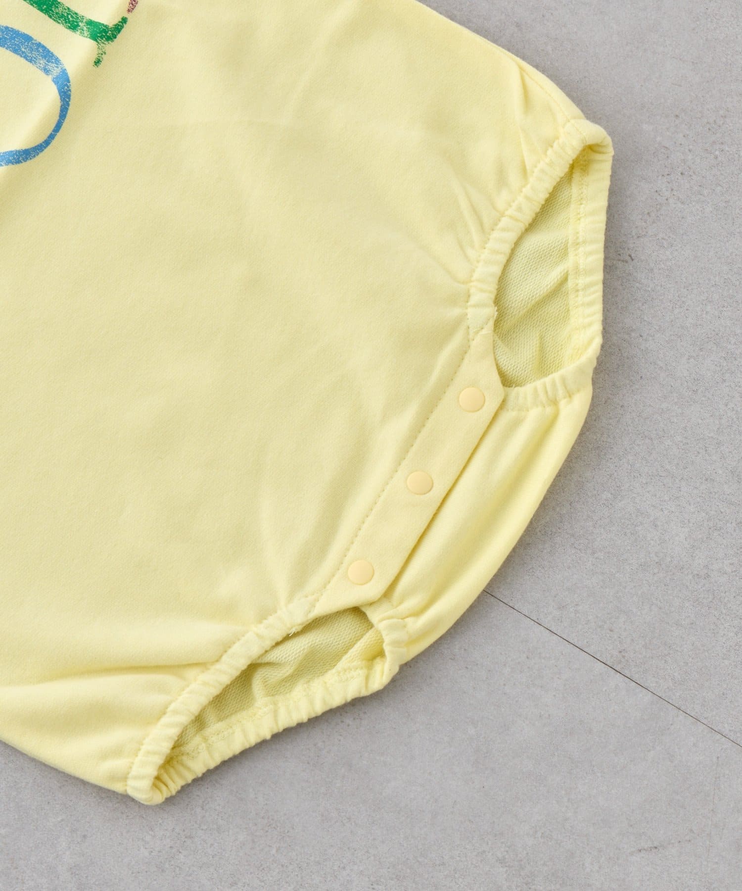 OUTLET(アウトレット) 【CIAOPANIC TYPY】【BABY】ミニ裏毛かすれカラーロゴロンパース