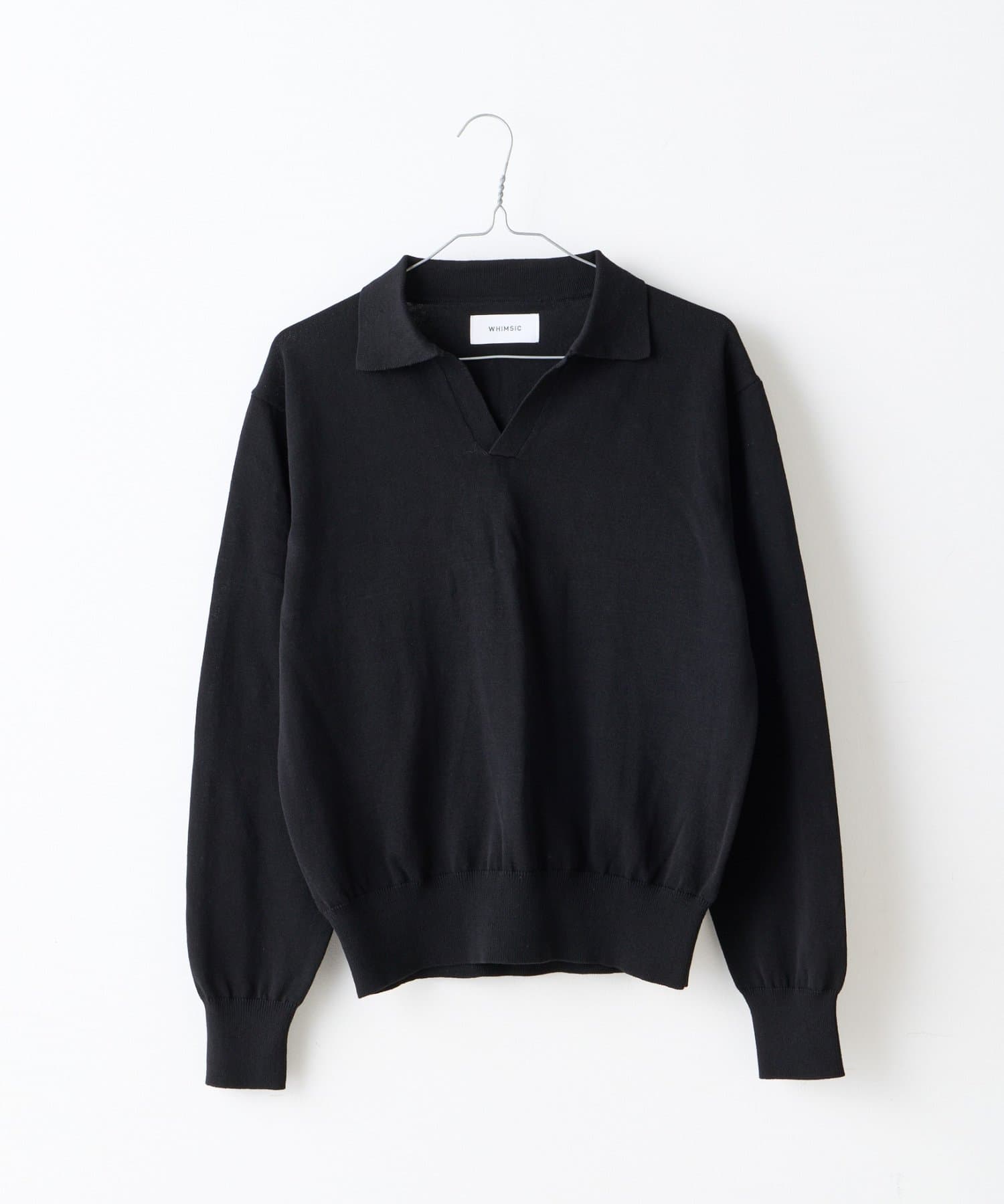 OUTLET(アウトレット) 【Kastane】【WHIMSIC】ファインニットスキッパーポロシャツ