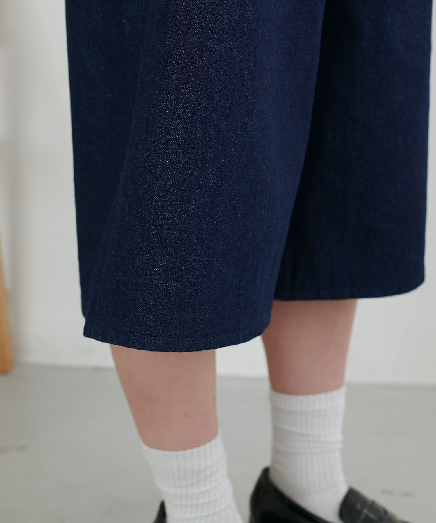 OUTLET(アウトレット) 【Discoat】【Enlude】タックデニムショートパンツ《ユニセックス》