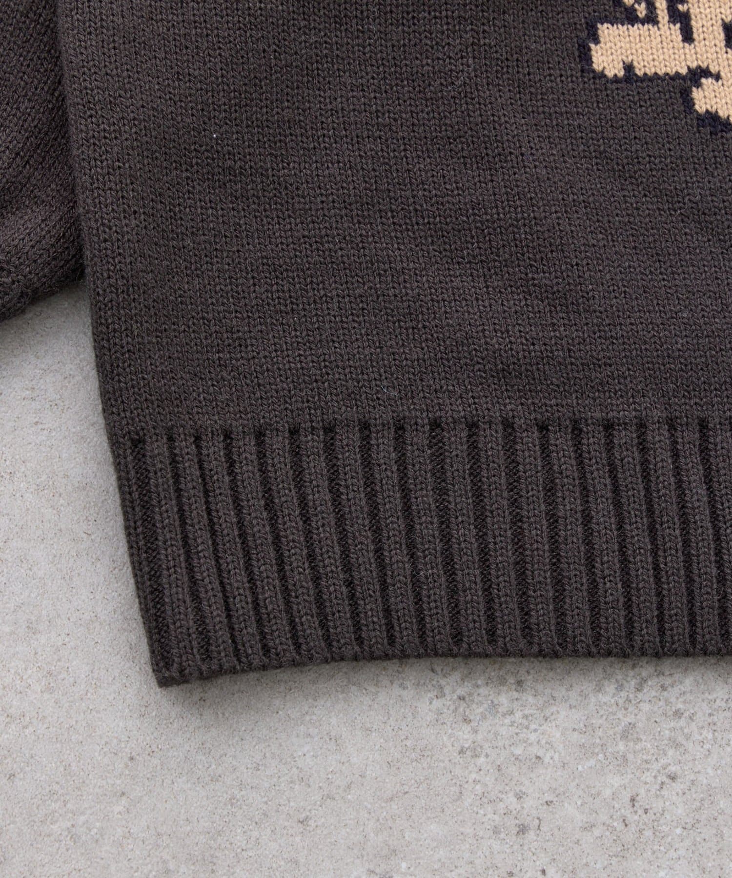 OUTLET(アウトレット) 【CIAOPANIC TYPY】【KIDS】犬ジャガードニット(OSORO)