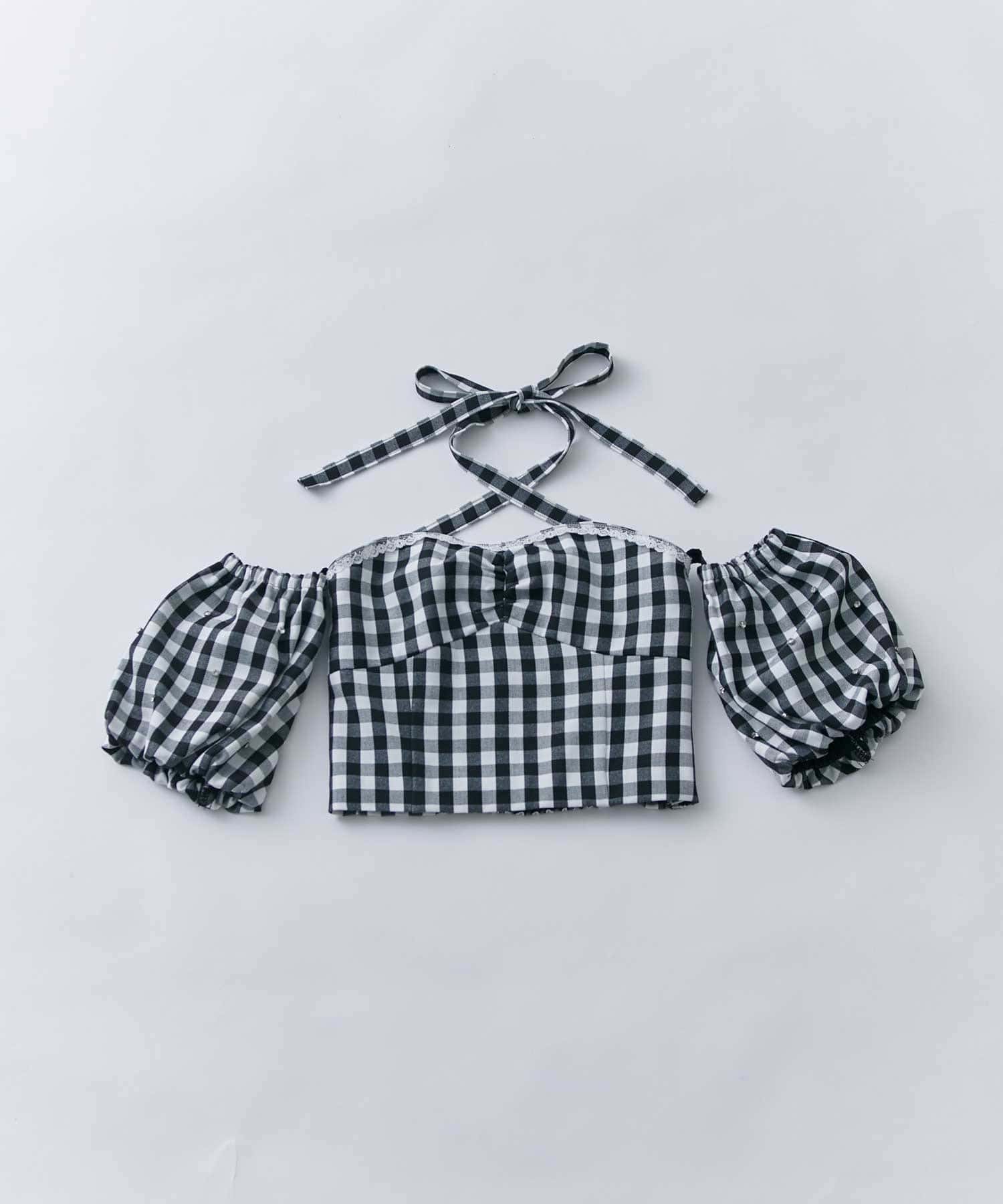 Belle Charme(ベルシャルム) Jewel Offshoulder Tops