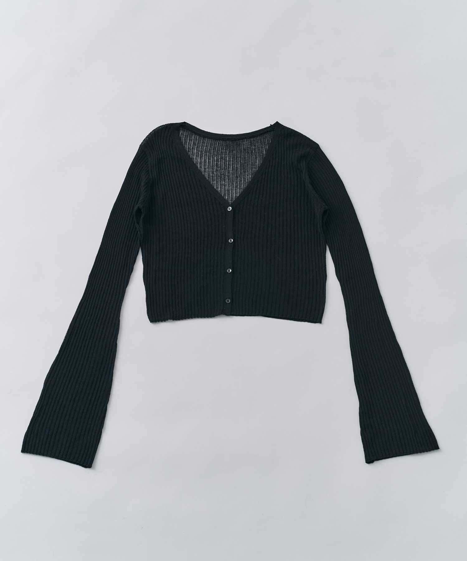 Belle Charme(ベルシャルム) Sheer Light Cardigan