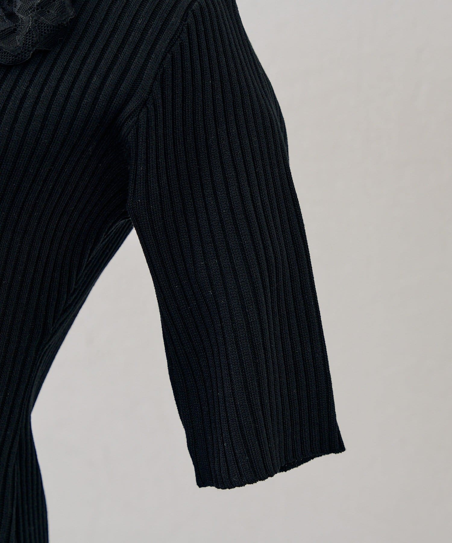 NICE CLAUP / OLIVE des OLIVE OUTLET(ナイスクラップ  / オリーブ デ オリーブ アウトレット) 【ANOTHER BRANCH】レース付カーディガン