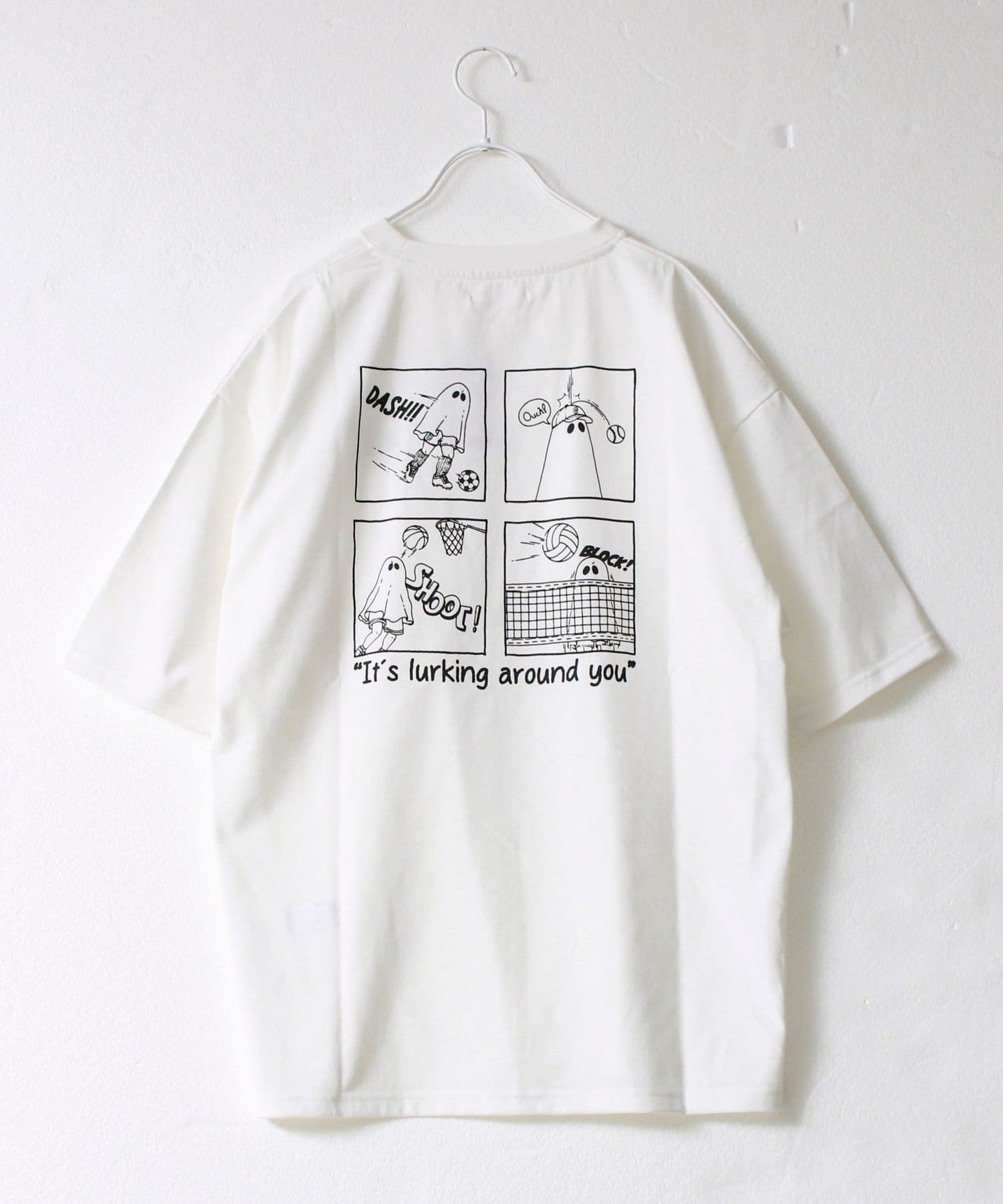 FREDY & GLOSTER(フレディ アンド グロスター) 【FREDYMAC/フレディマック】度詰め天竺オバケ刺繍TEE