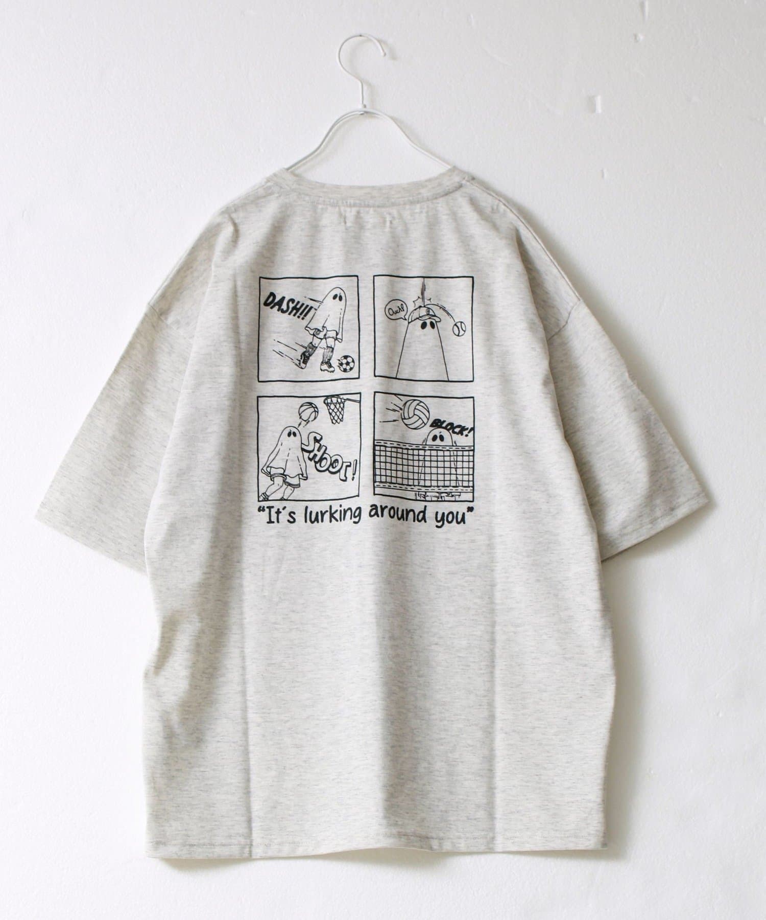 FREDY & GLOSTER(フレディ アンド グロスター) 【FREDYMAC/フレディマック】度詰め天竺オバケ刺繍TEE