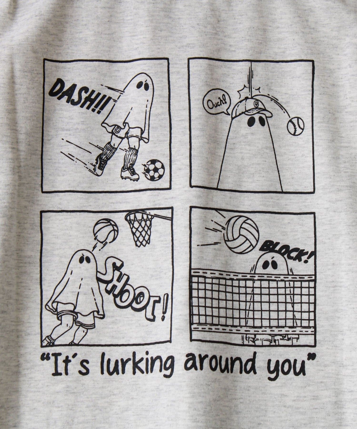 FREDY & GLOSTER(フレディ アンド グロスター) 【FREDYMAC/フレディマック】度詰め天竺オバケ刺繍TEE