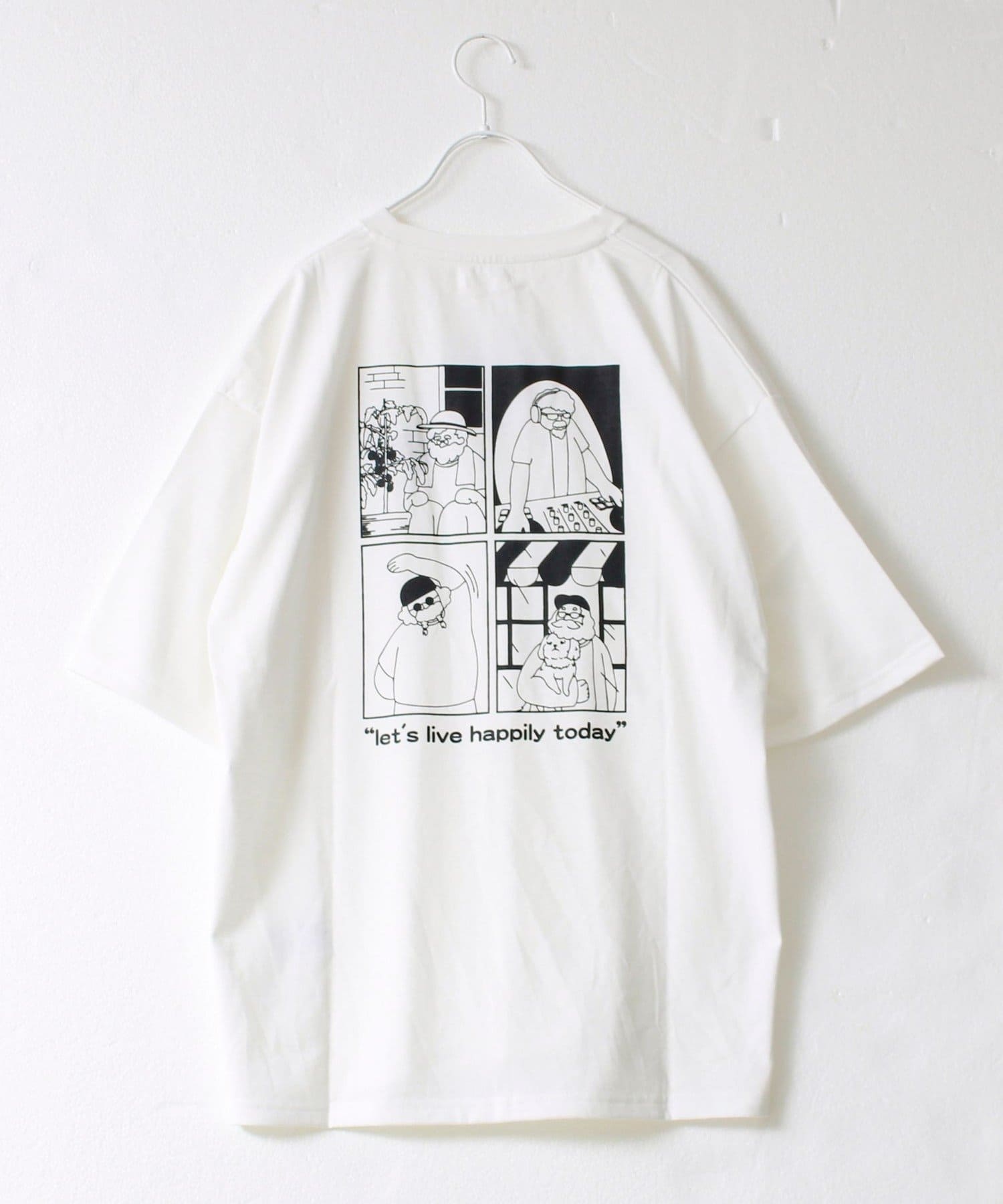 FREDY & GLOSTER(フレディ アンド グロスター) 【FREDYMAC/フレディマック】度詰め天竺オジサン刺繍TEE