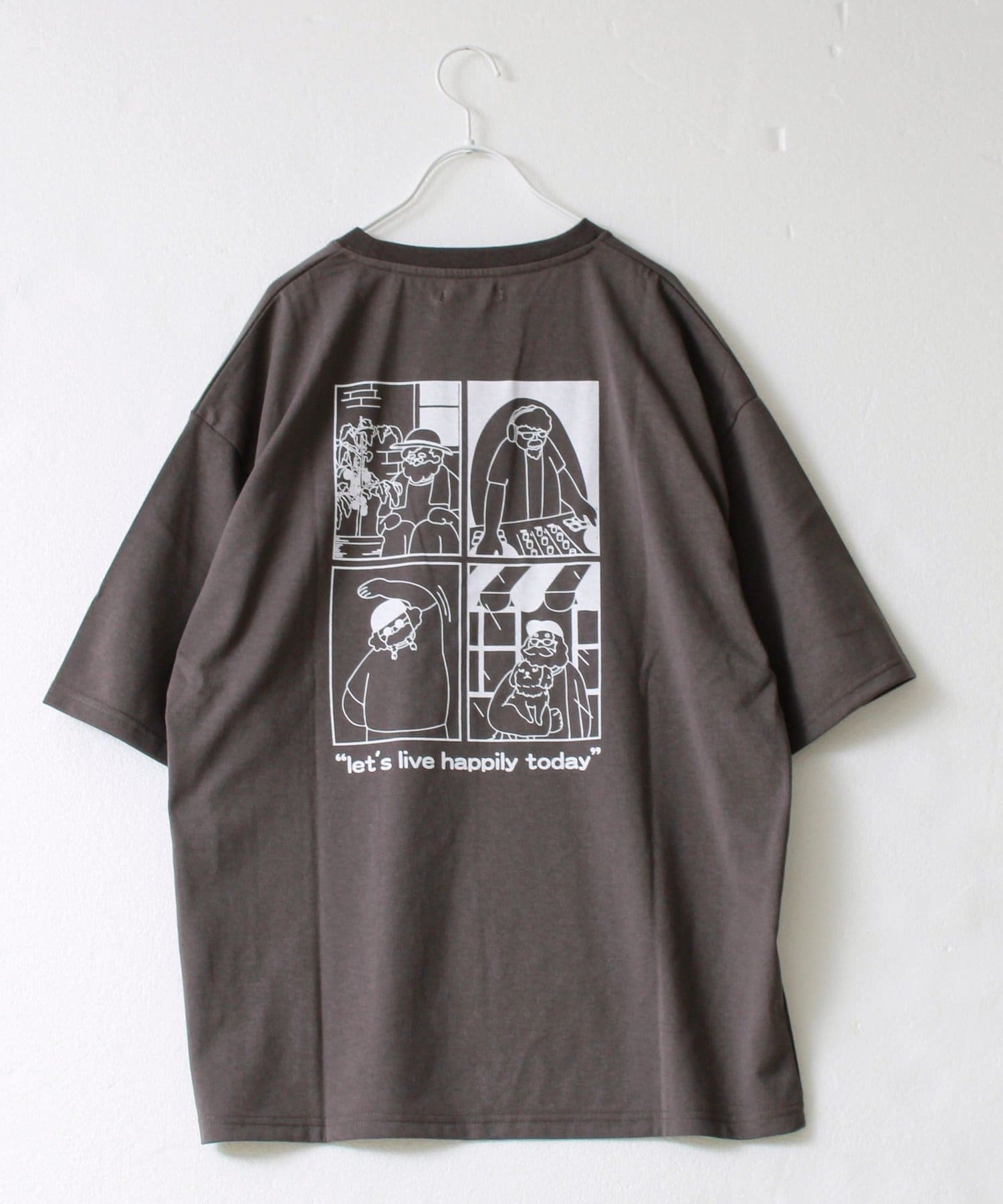 FREDY & GLOSTER(フレディ アンド グロスター) 【FREDYMAC/フレディマック】度詰め天竺オジサン刺繍TEE